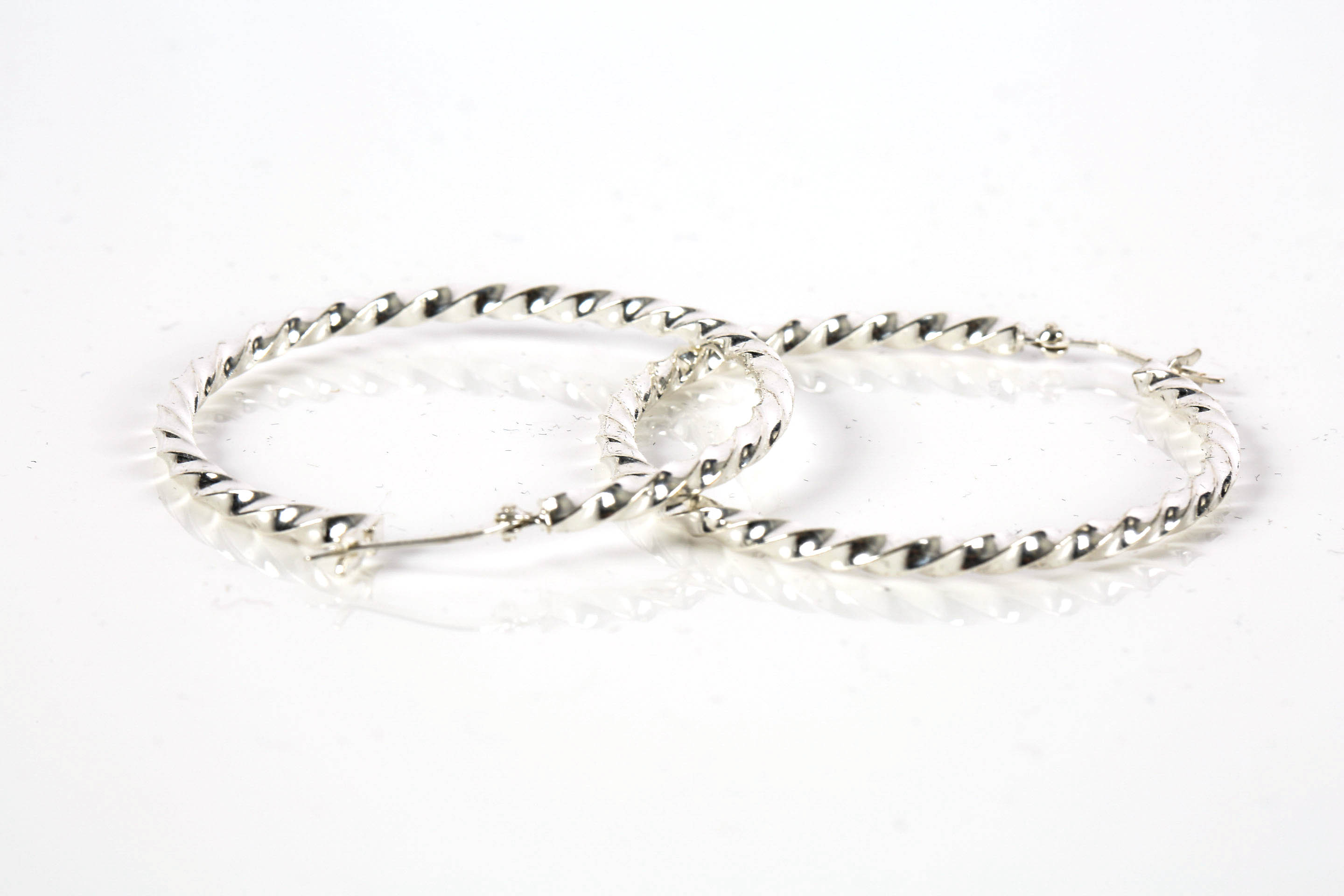 Collection of Six Sterling Silver Earrings