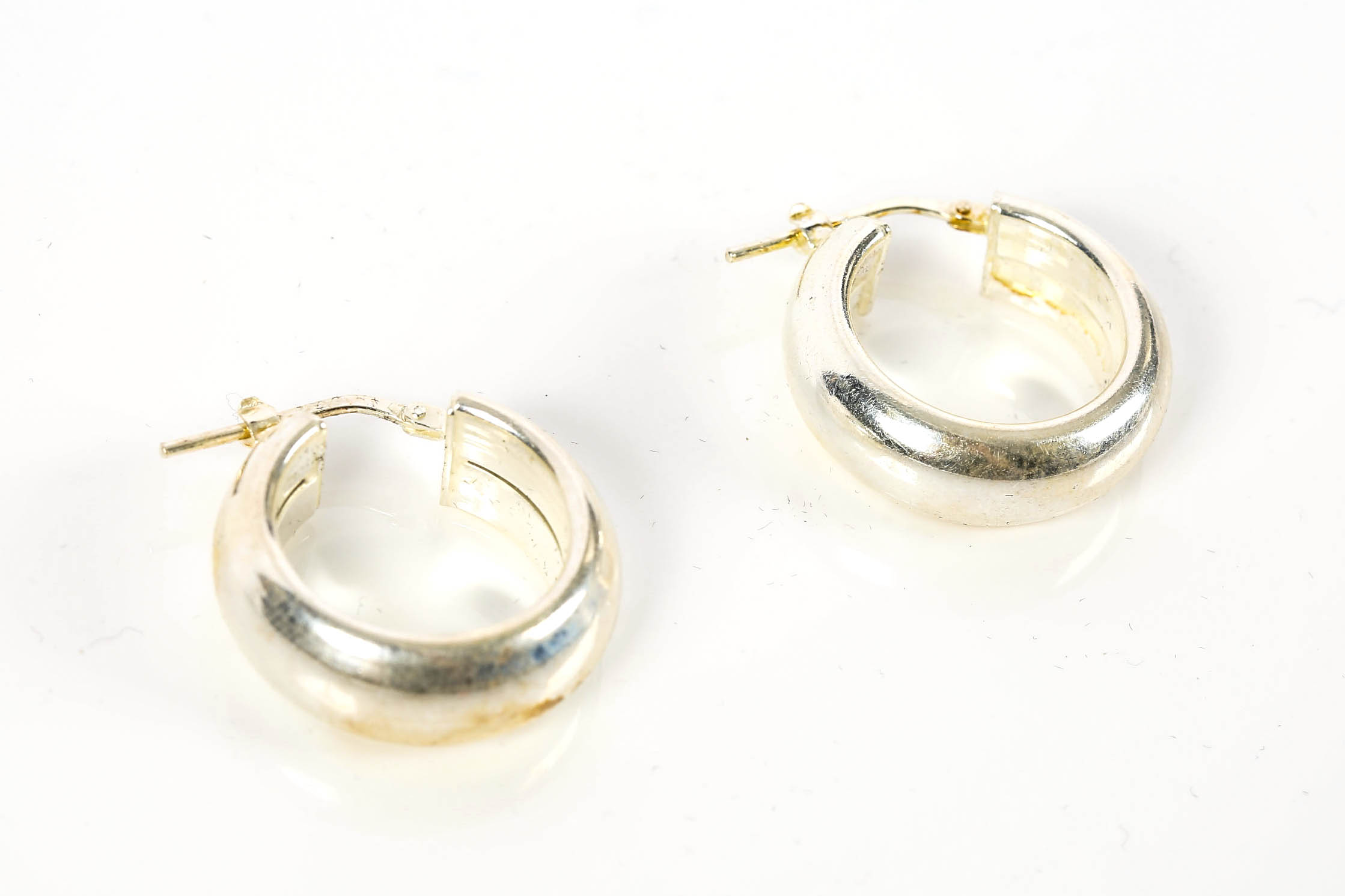 Collection of Six Sterling Silver Earrings