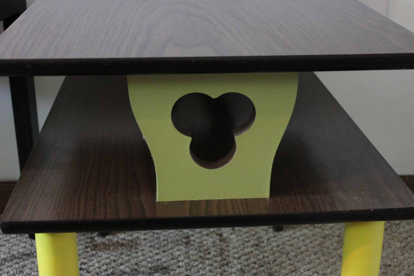 Two Mid Century Modern End Tables