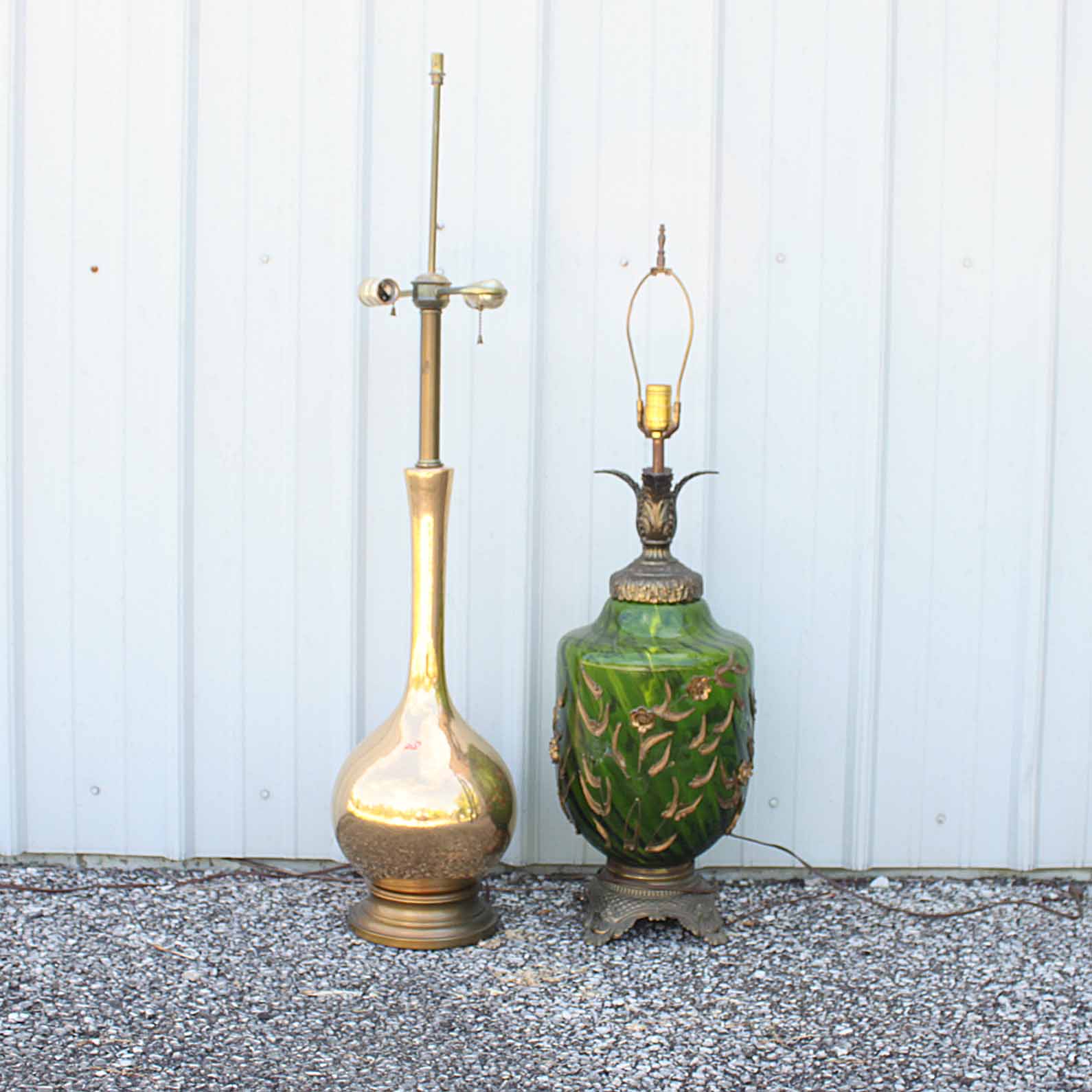 Two Vintage Table Lamps