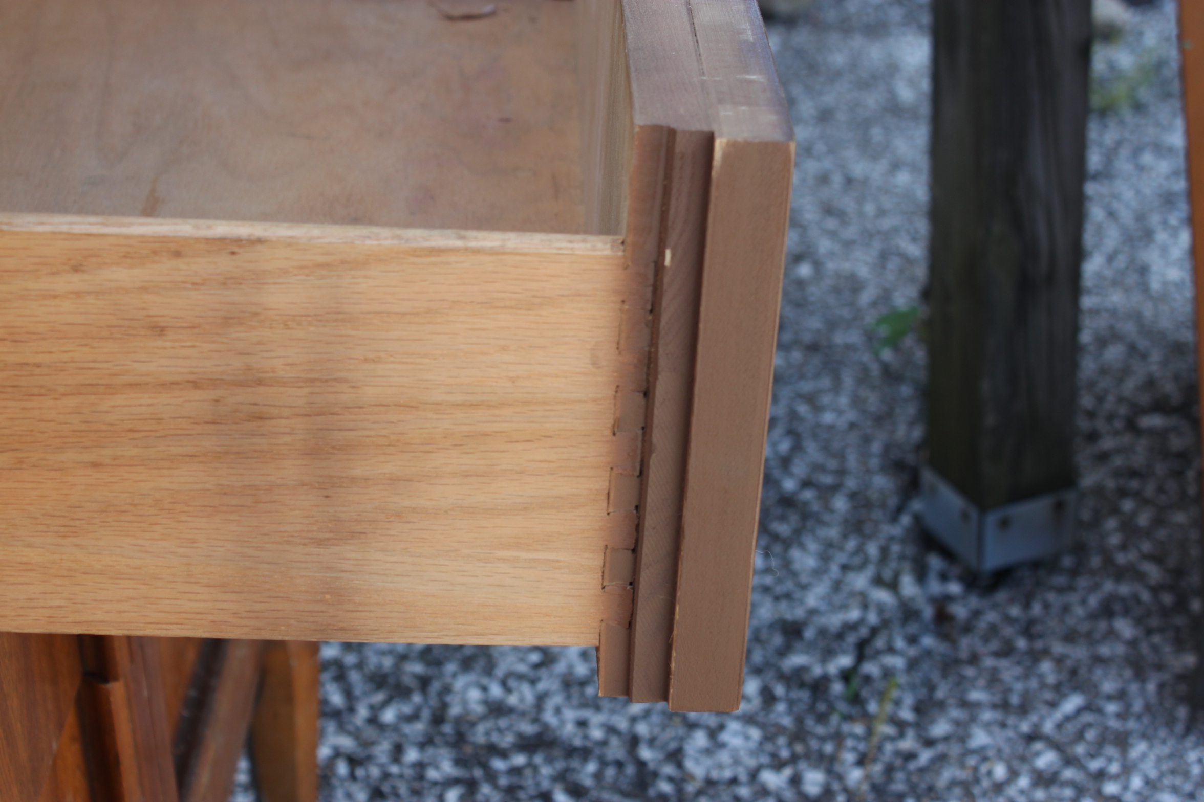 Mid Century Modern Credenza with Mirror