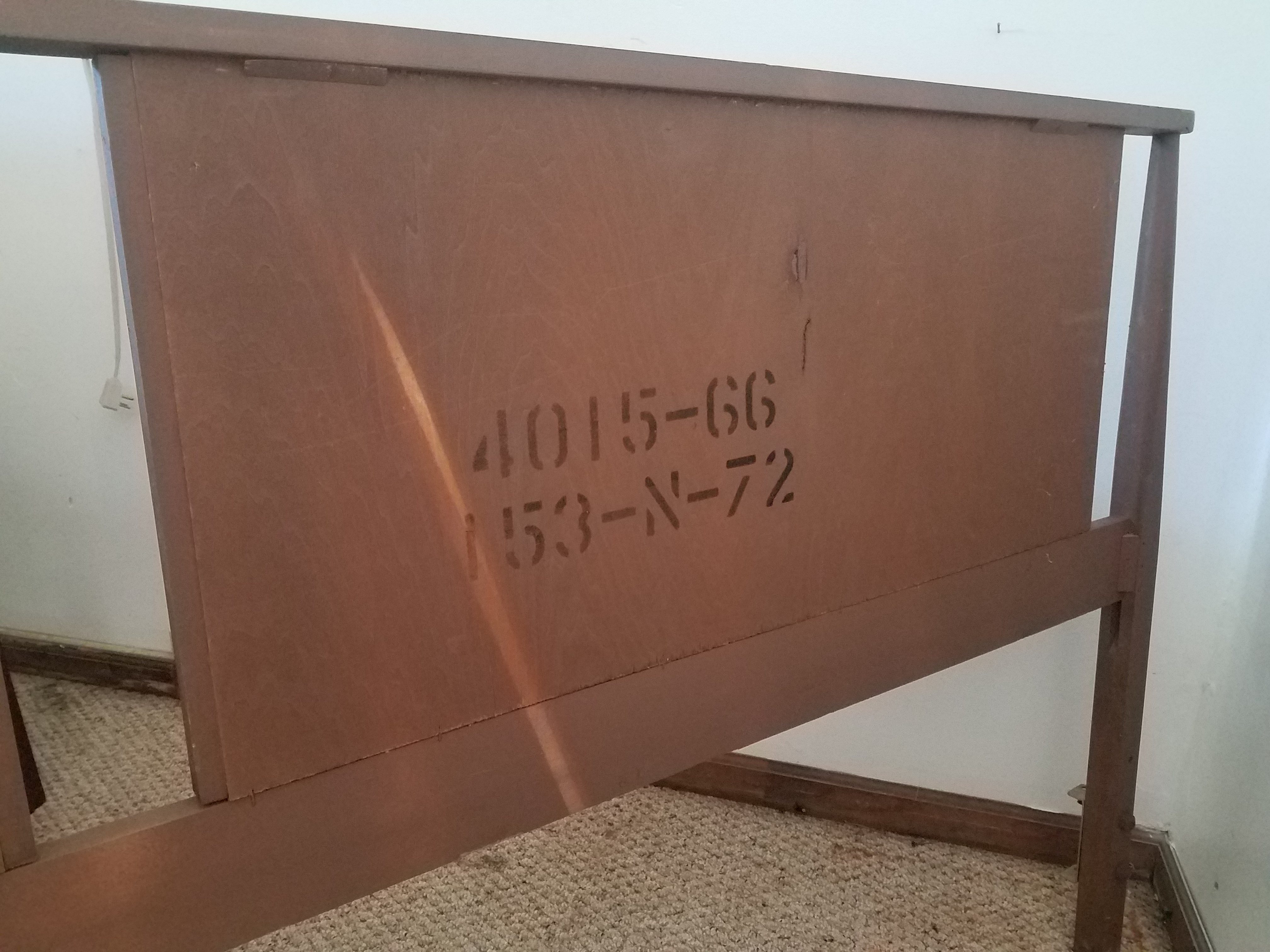 Mid Century Modern King Headboard