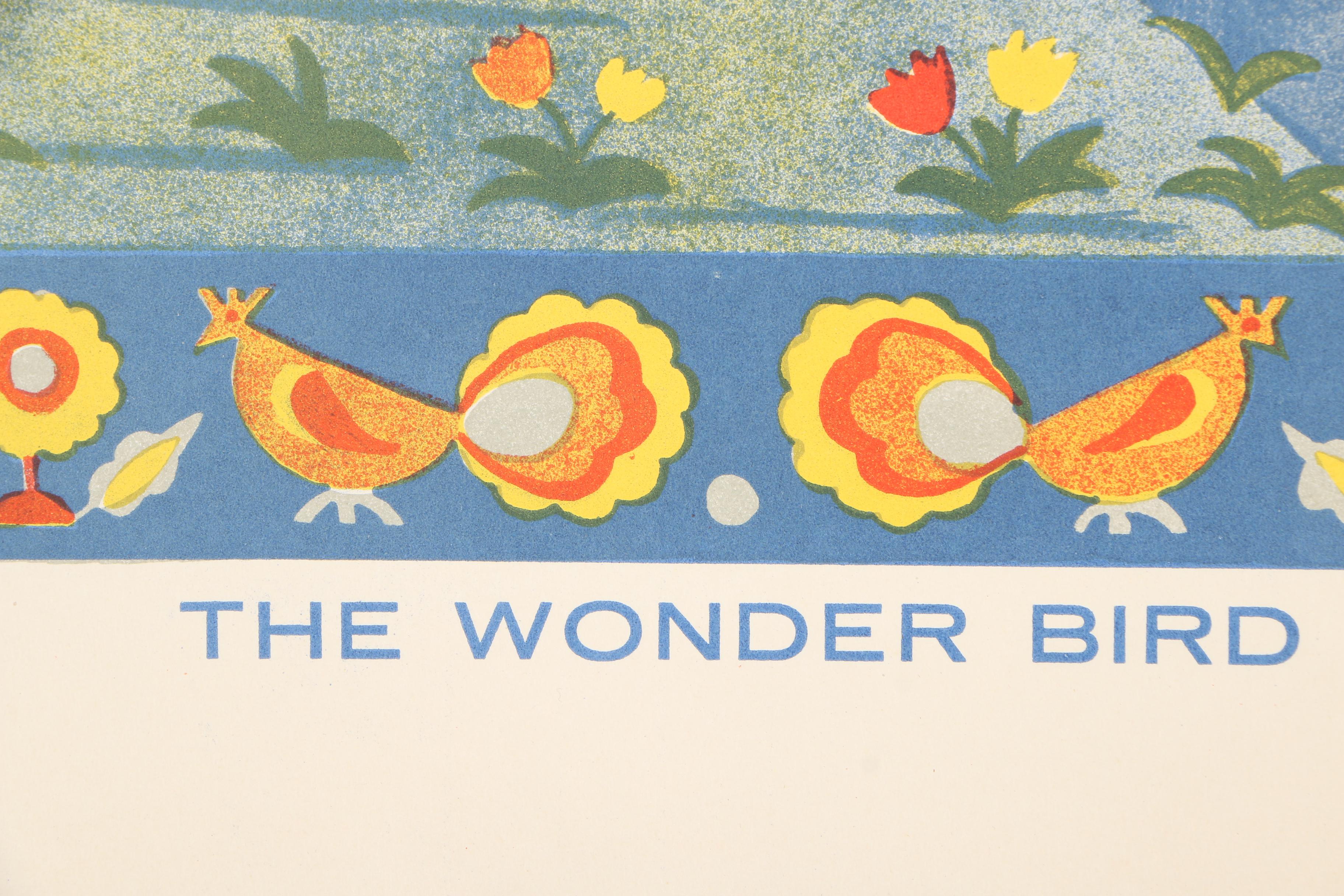 Early 20th Century Marja Werten Colorful Polish Lithographs