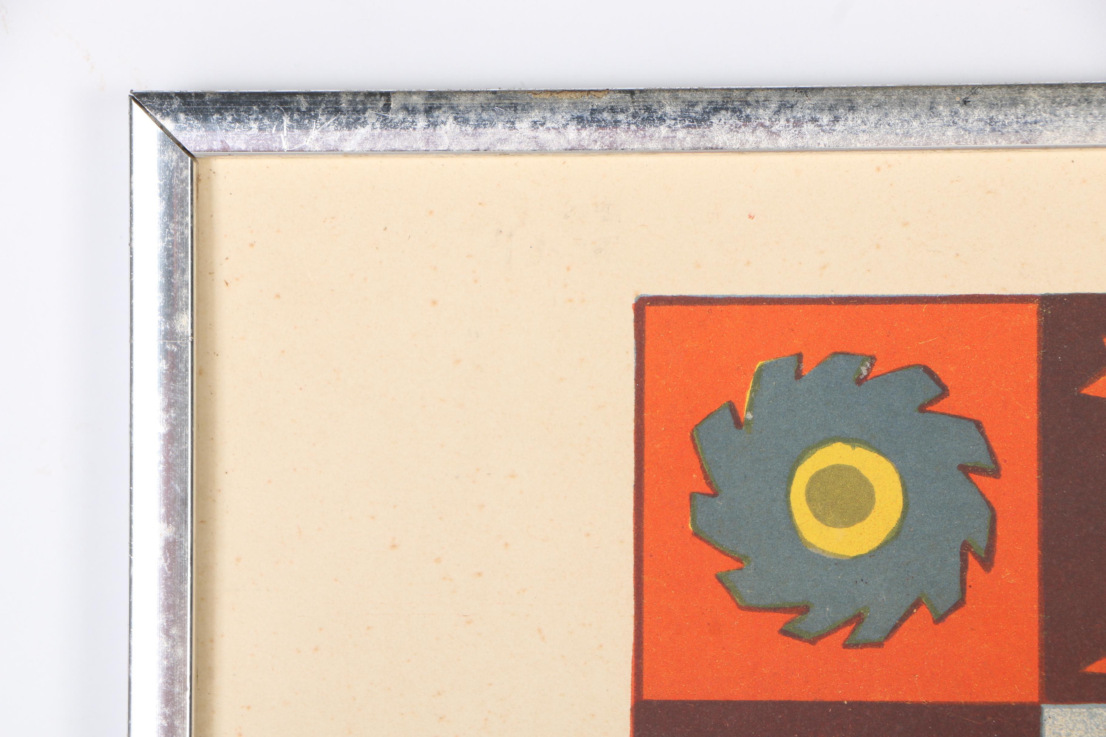 Early 20th Century Marja Werten Colorful Polish Lithographs