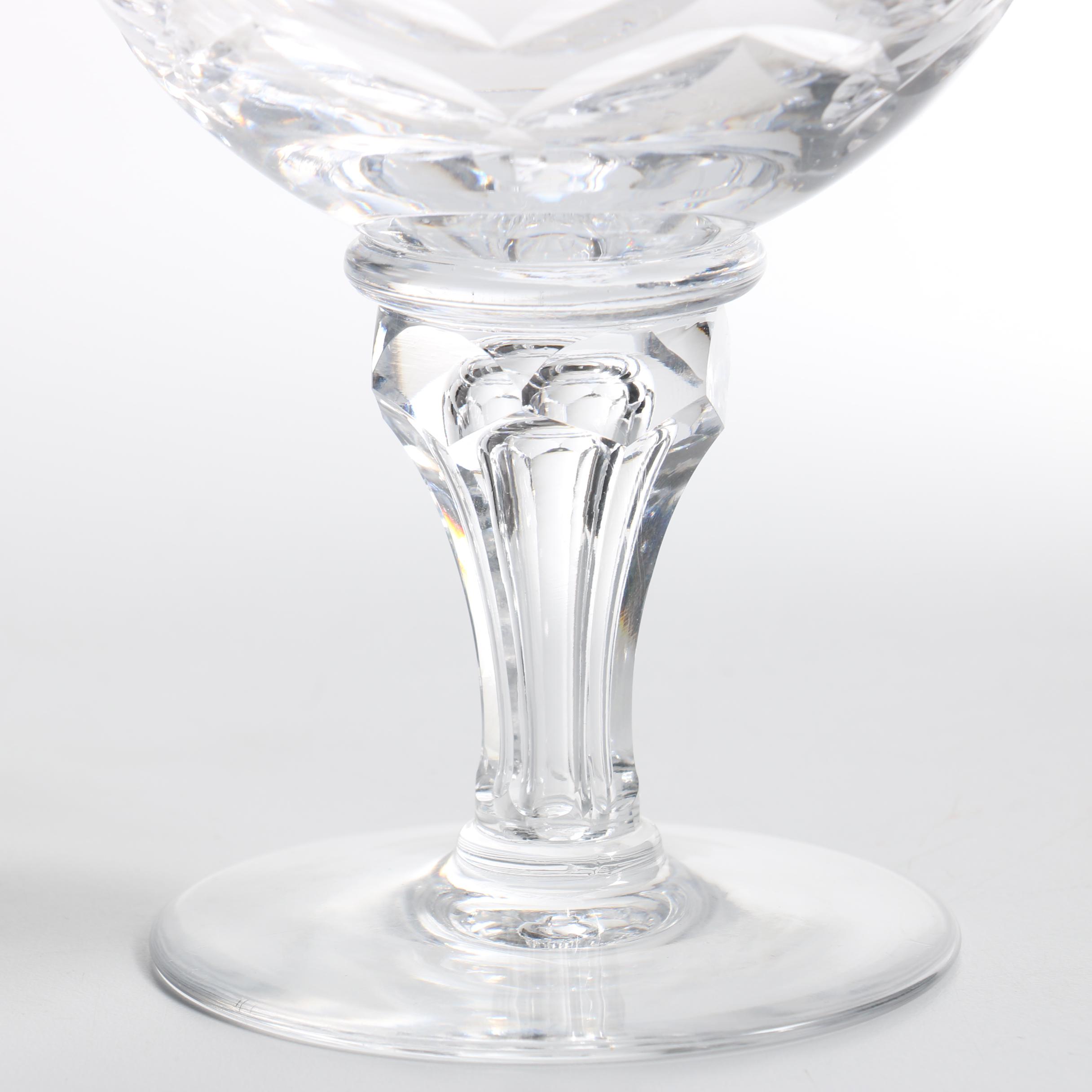 Royal Leerdam "Netherlands" Crystal Champagne Glasses