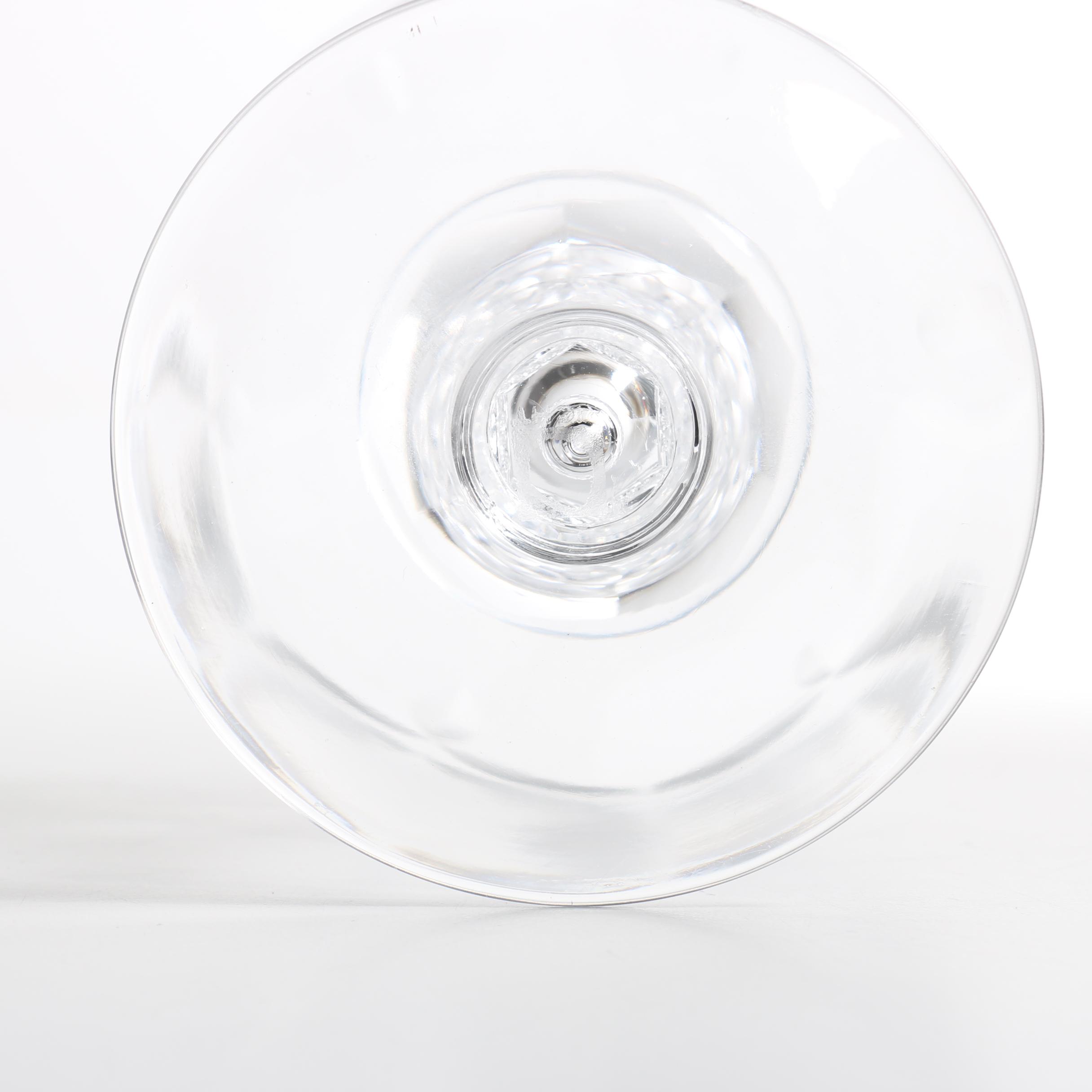 Royal Leerdam "Netherlands" Crystal Champagne Glasses