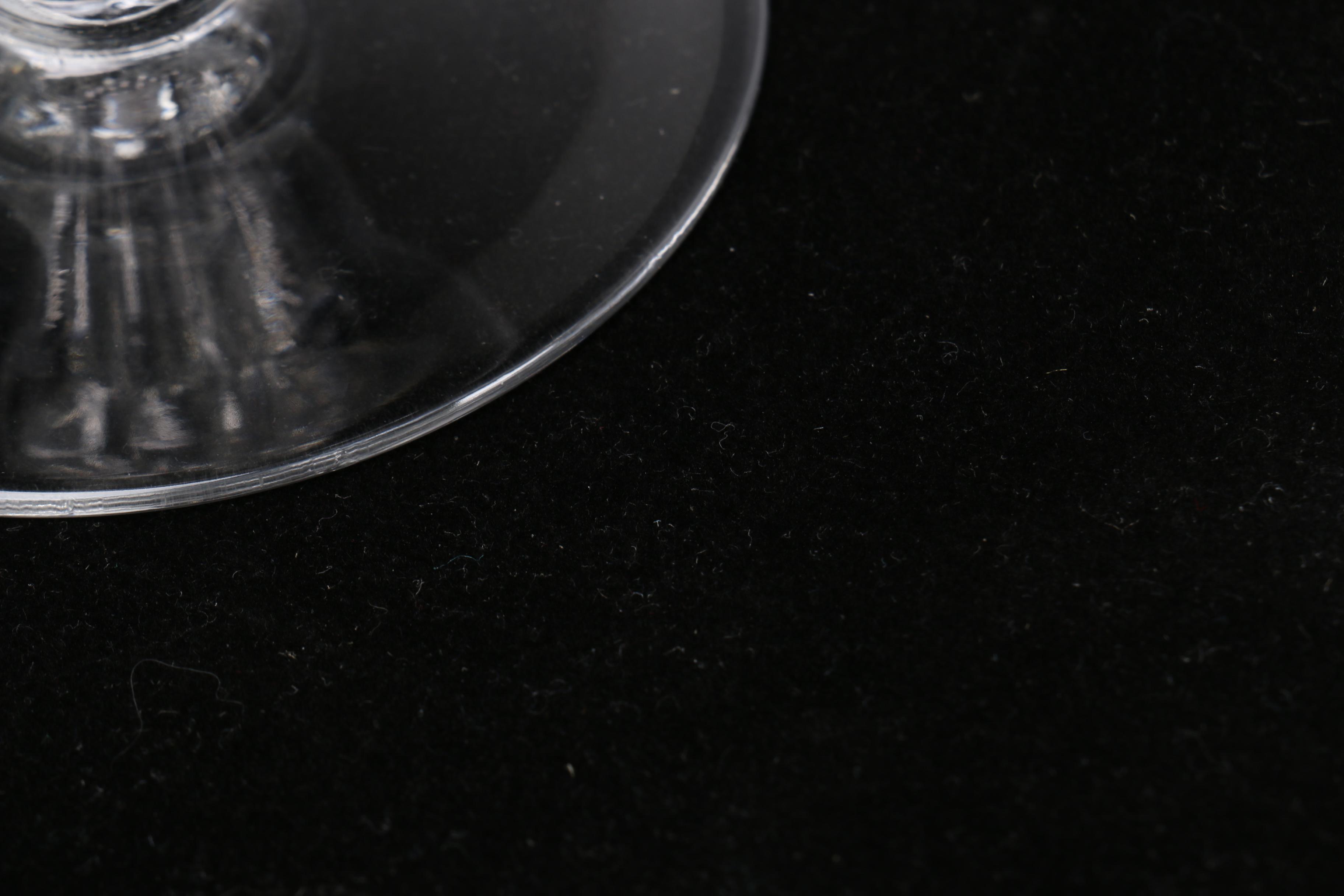 Royal Leerdam "Netherlands" Crystal Champagne Glasses