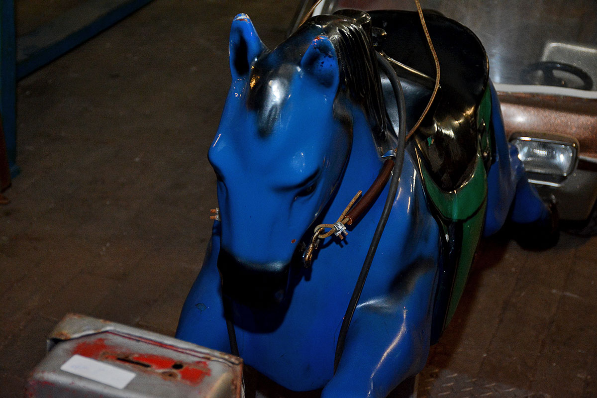 Vintage  Coin Operated Mechanical Horse Ride