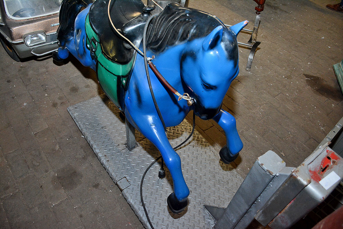 Vintage  Coin Operated Mechanical Horse Ride