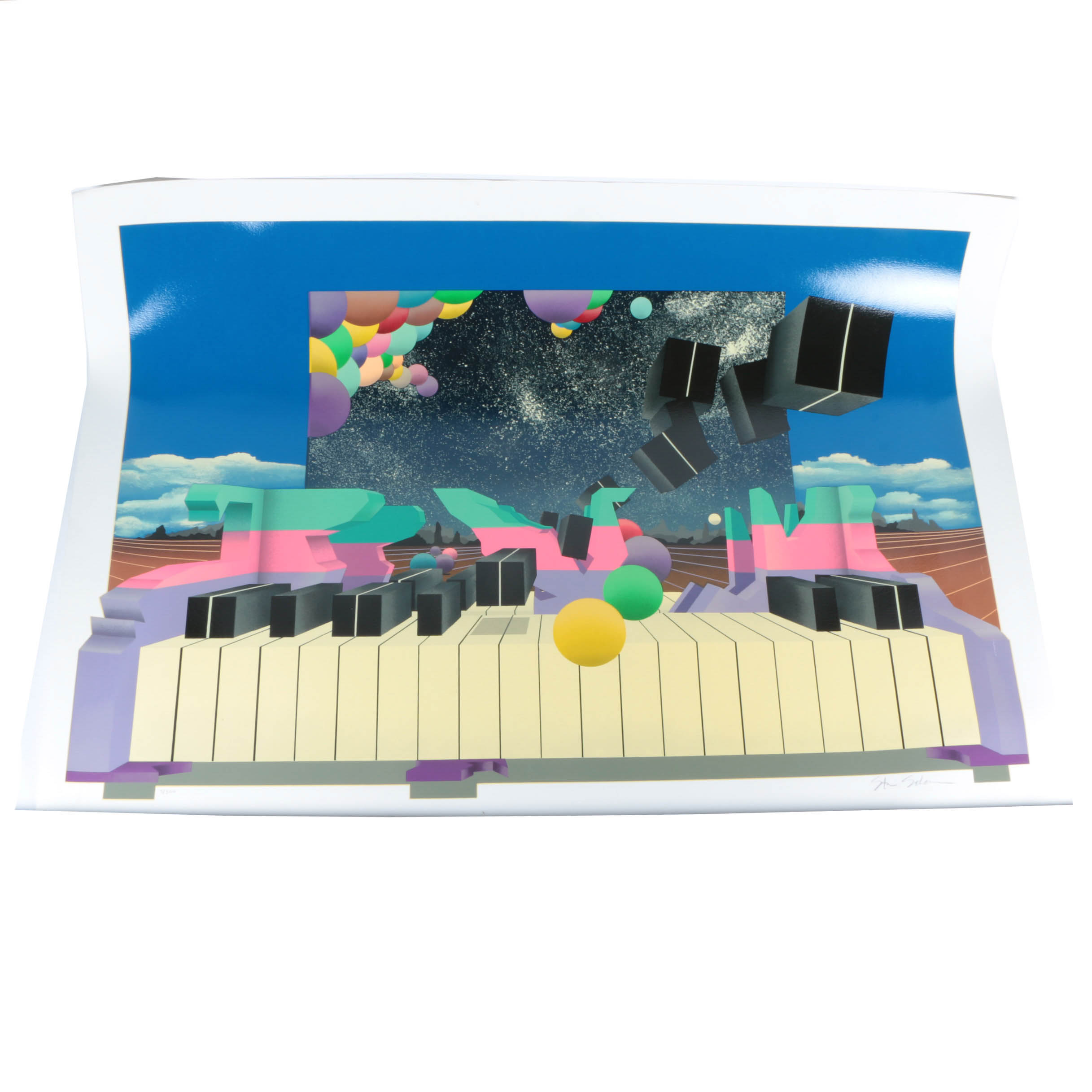 Stan Solomon Limited Edition Print "Above and Beyond"