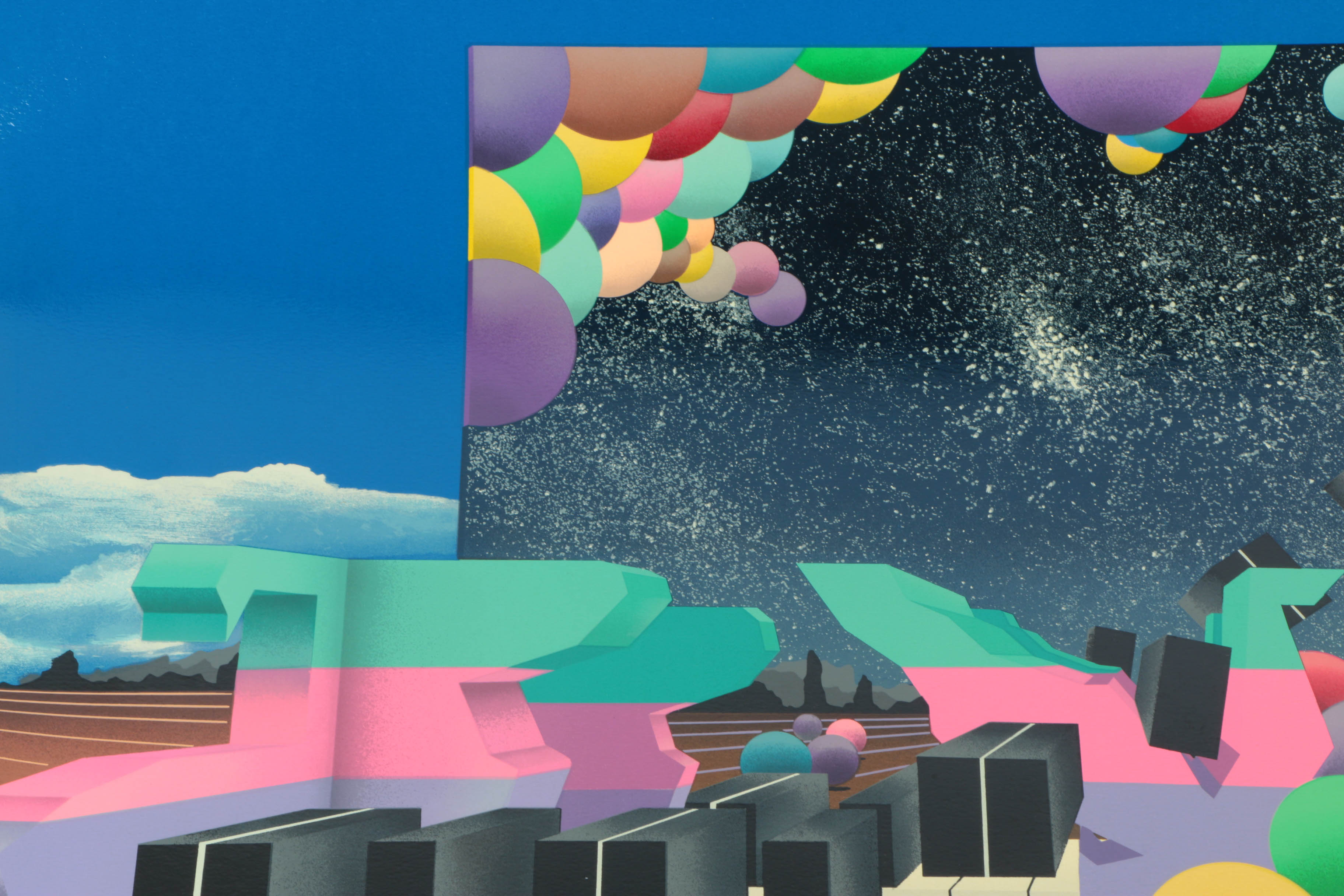 Stan Solomon Limited Edition Print "Above and Beyond"