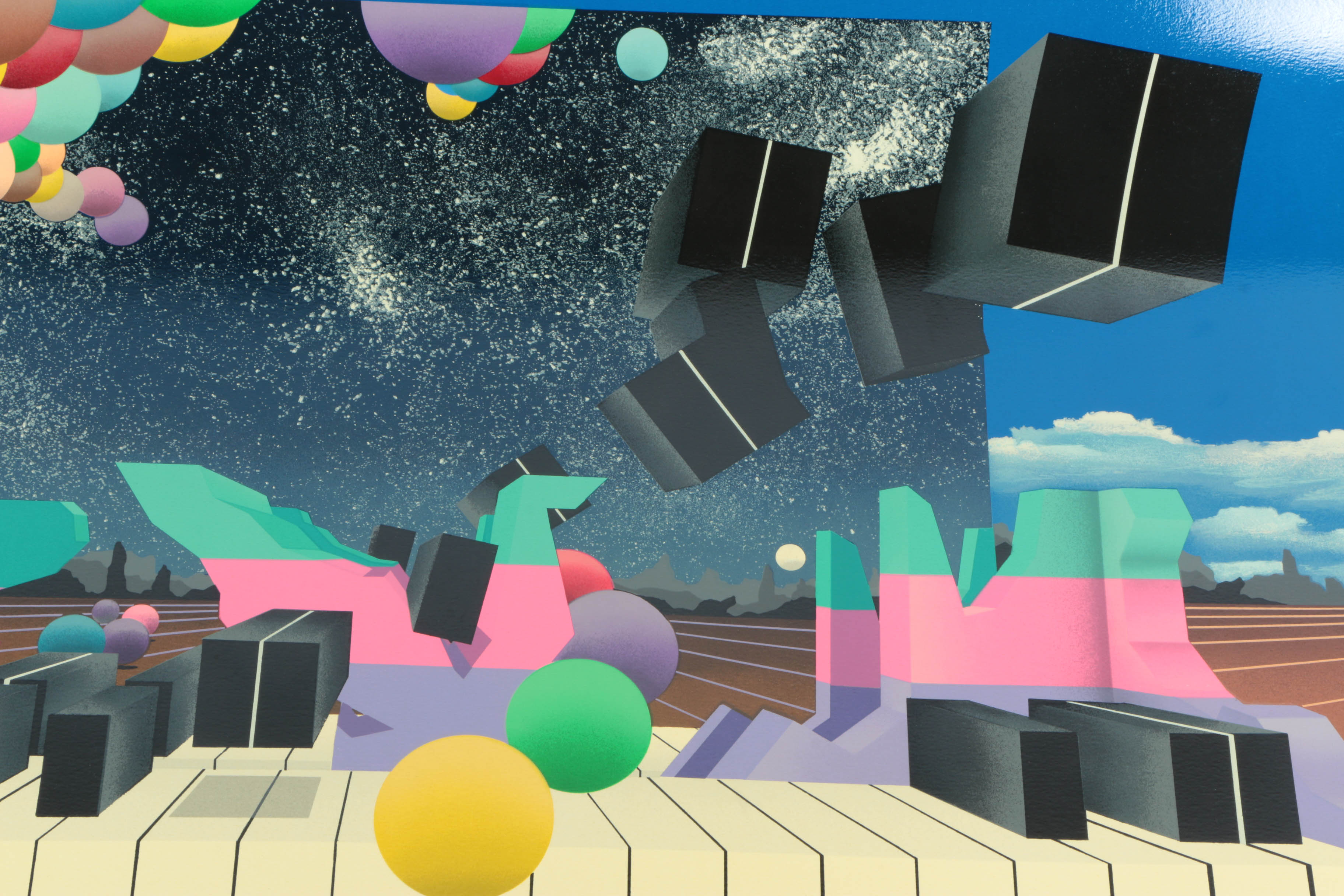 Stan Solomon Limited Edition Print "Above and Beyond"