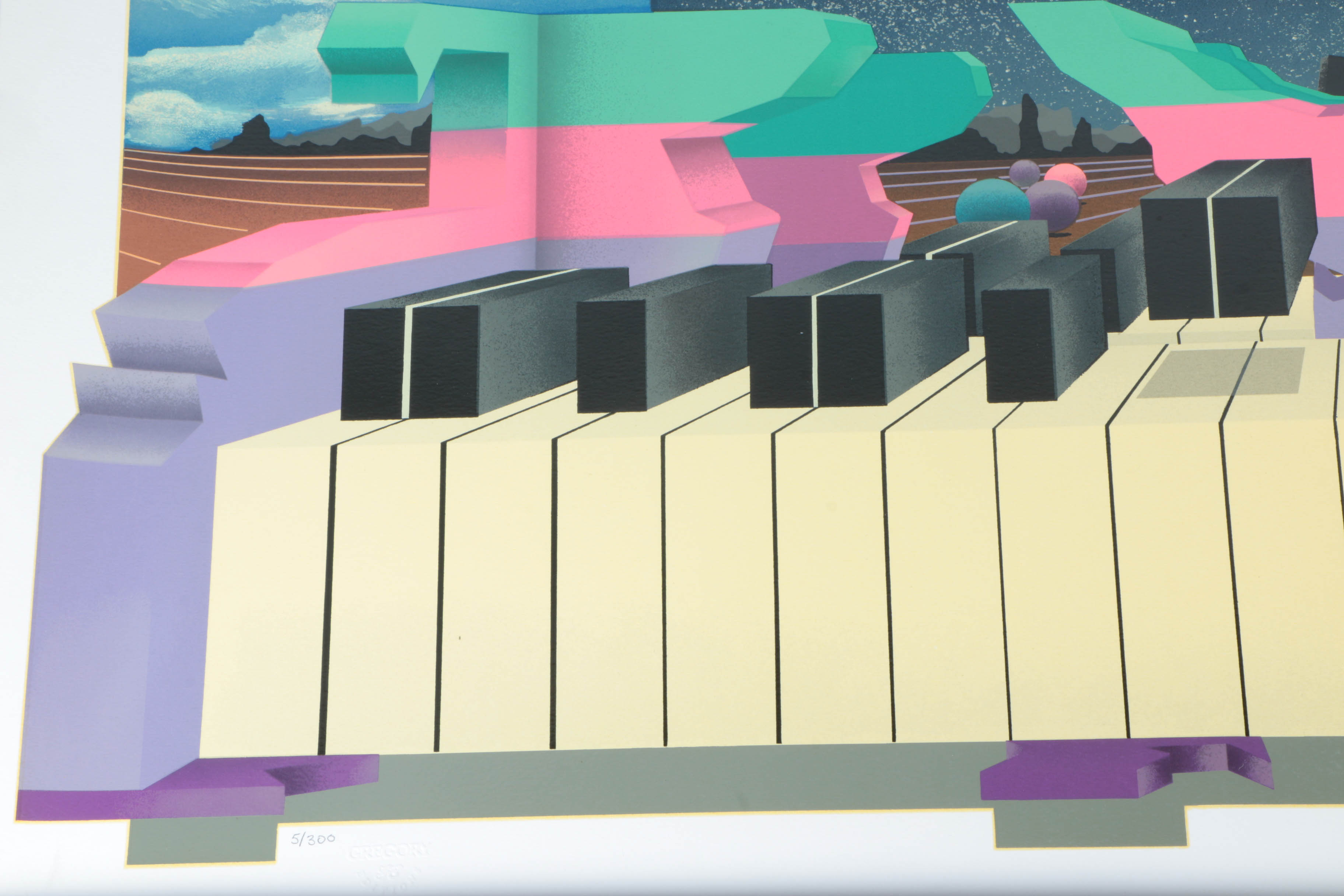 Stan Solomon Limited Edition Print "Above and Beyond"