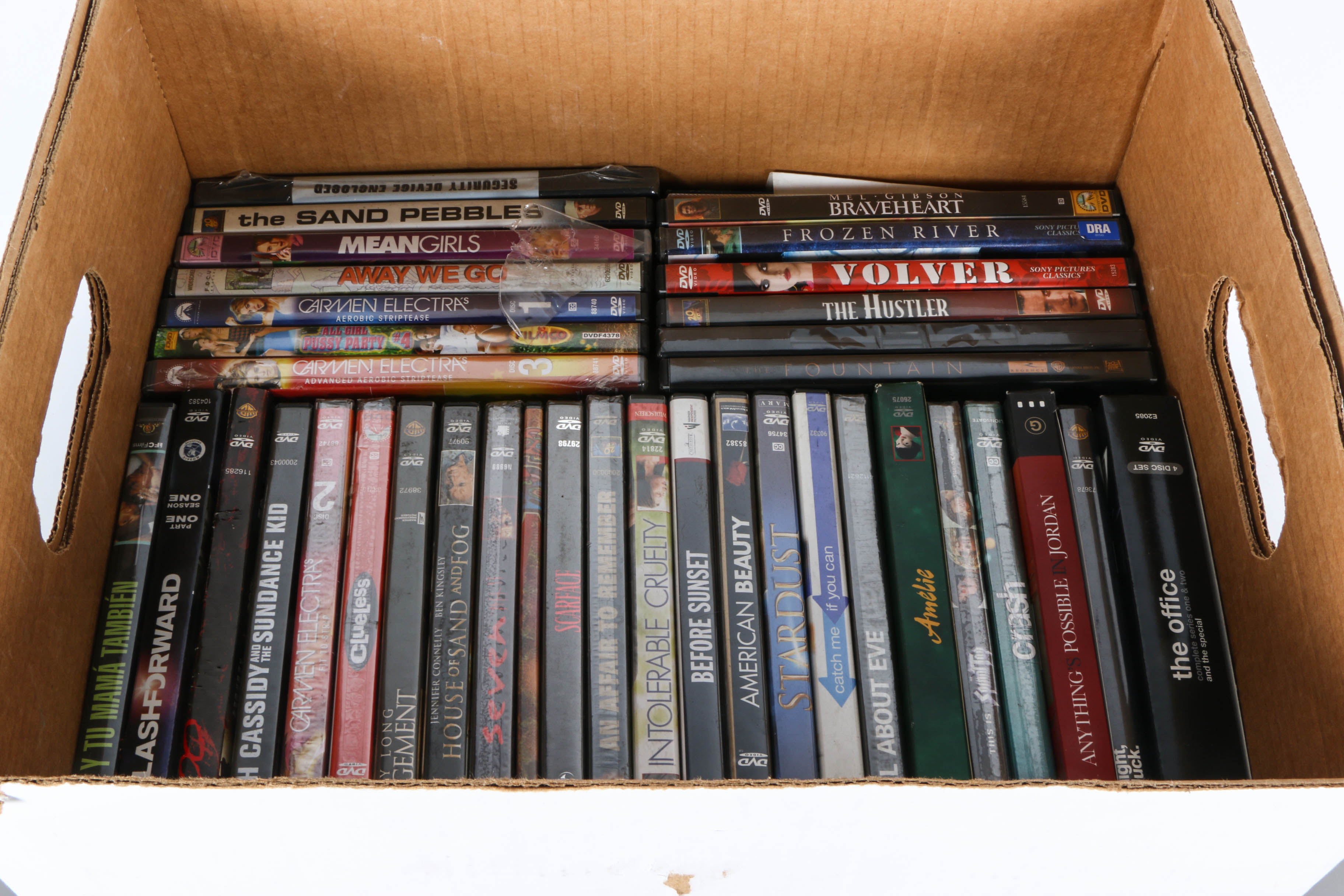 Naxa Portable DVD Player and DVD Collection