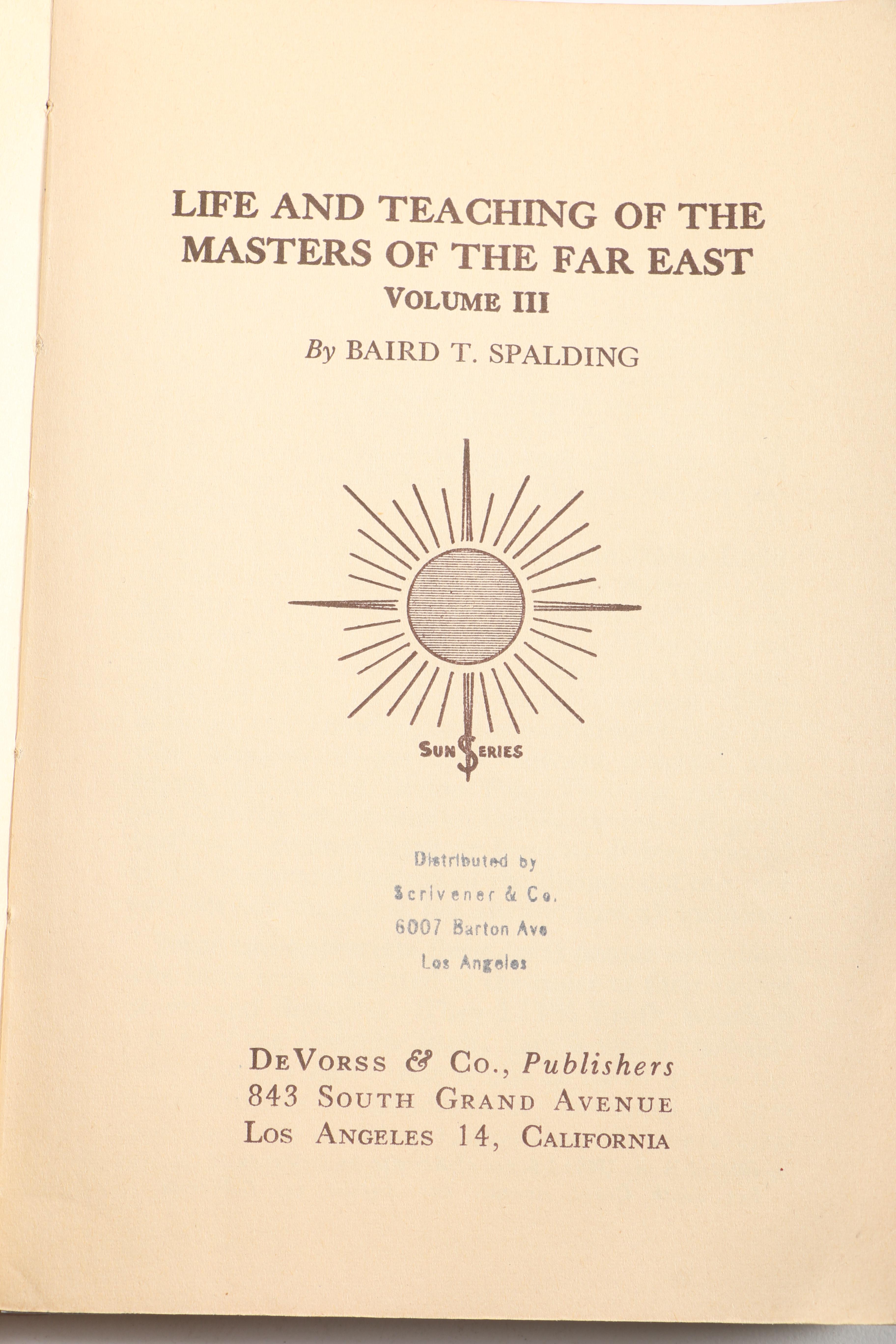 Vintage East Asian Spirituality Books and "The Spy" by James Fenimore