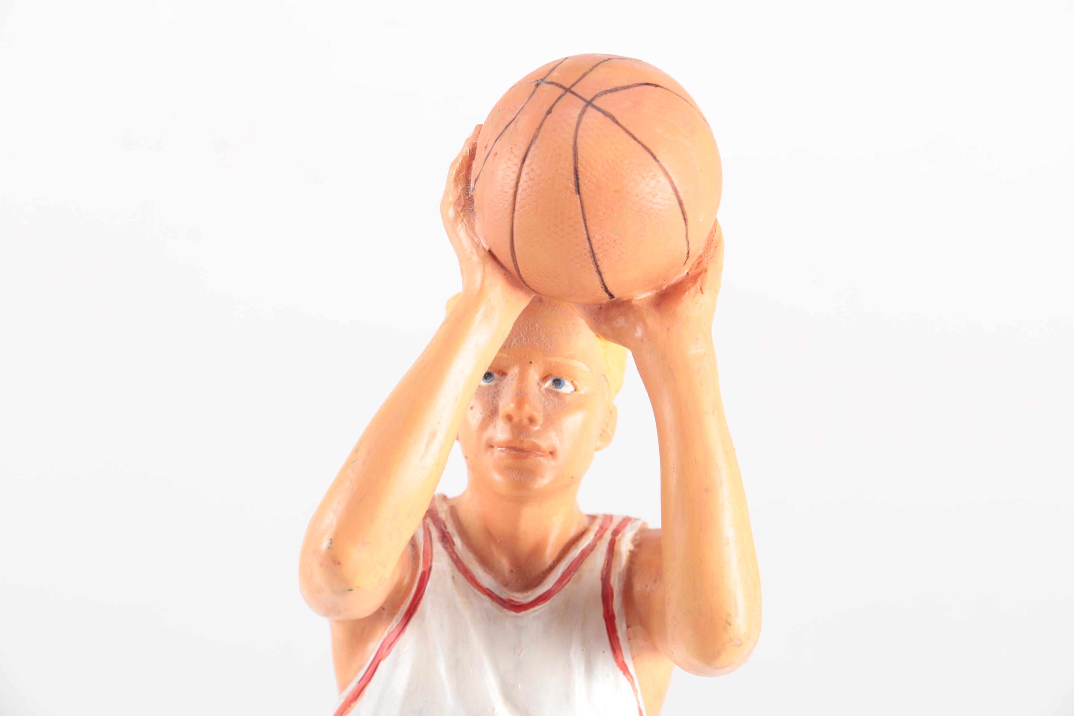 Larry Bird Basketball Plastic Figurine