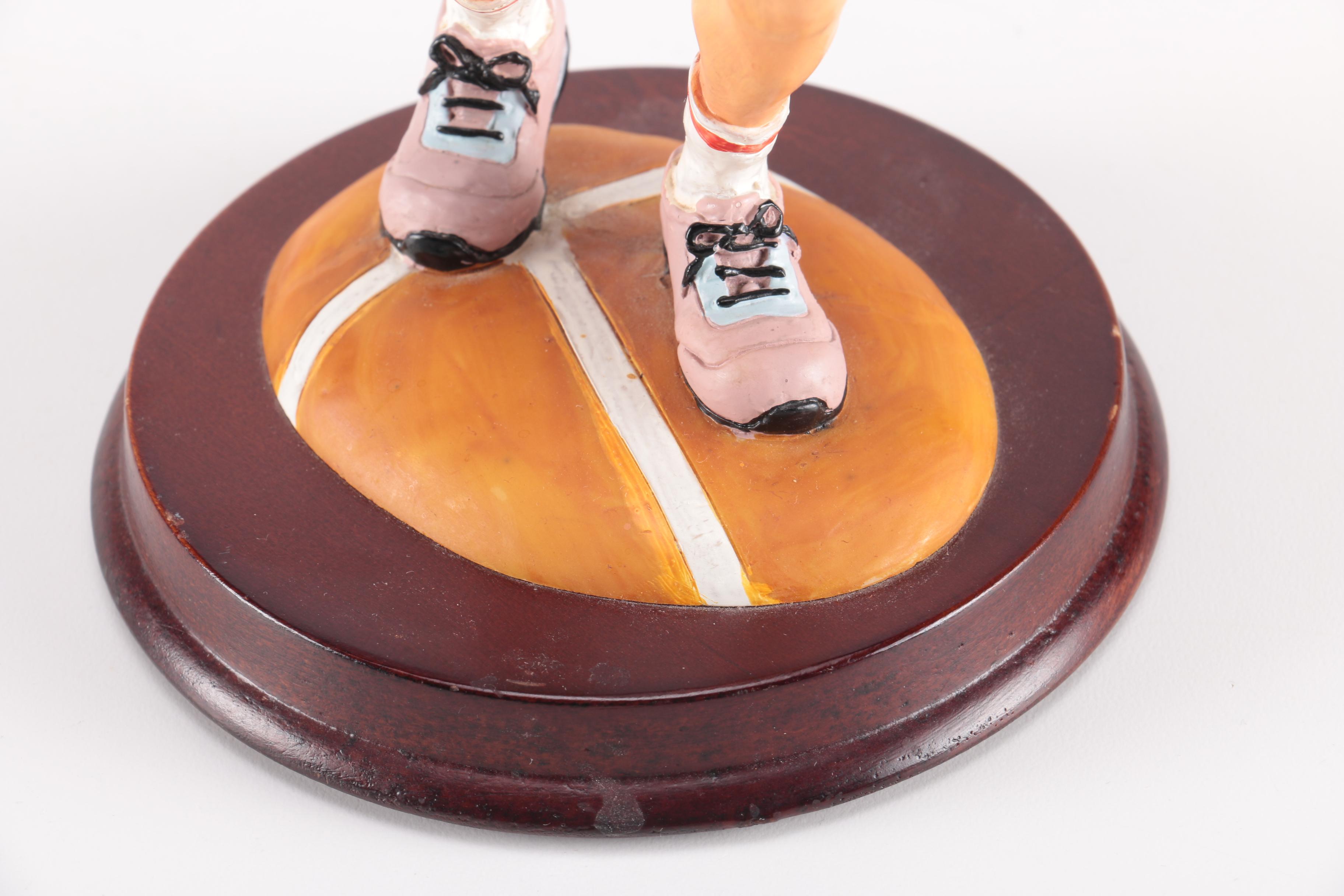 Larry Bird Basketball Plastic Figurine