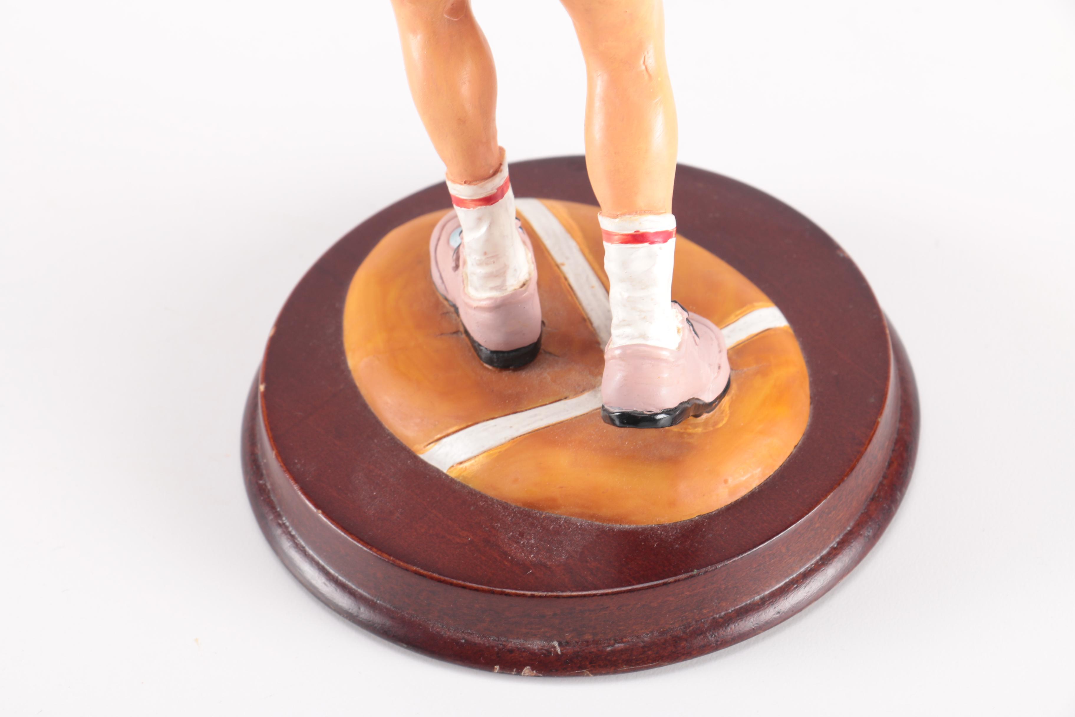 Larry Bird Basketball Plastic Figurine