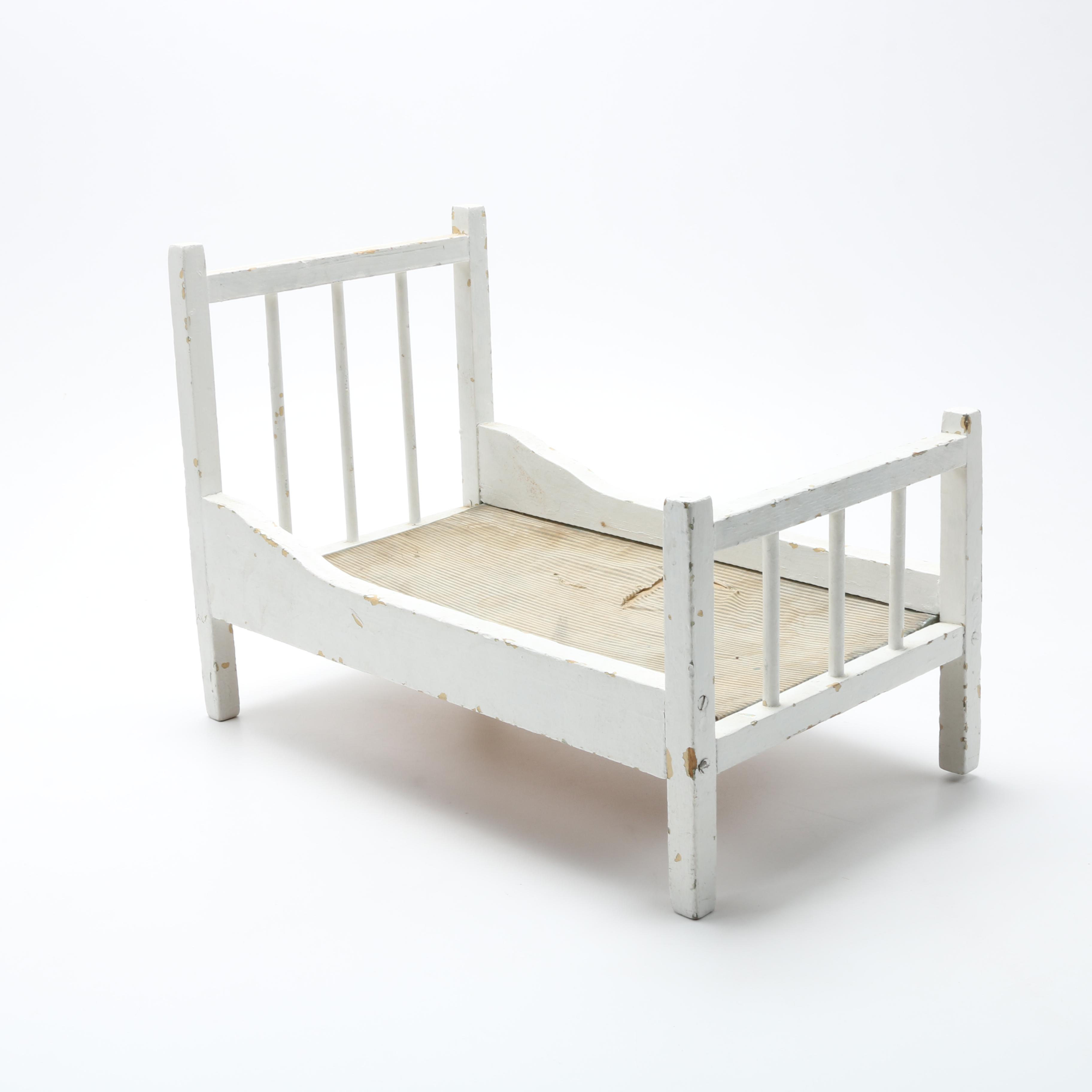 Vintage Doll Bed