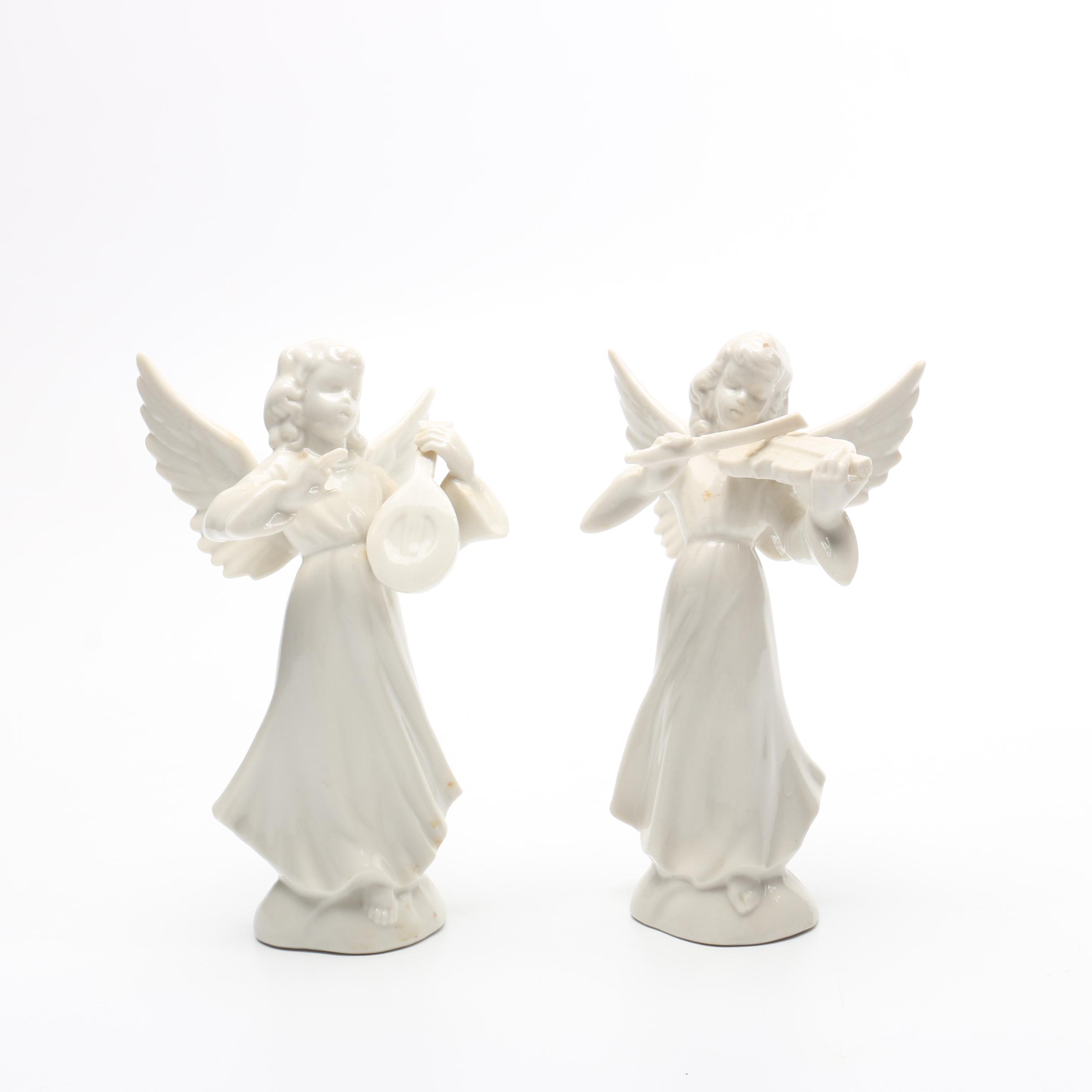 Two Porcelain Angels