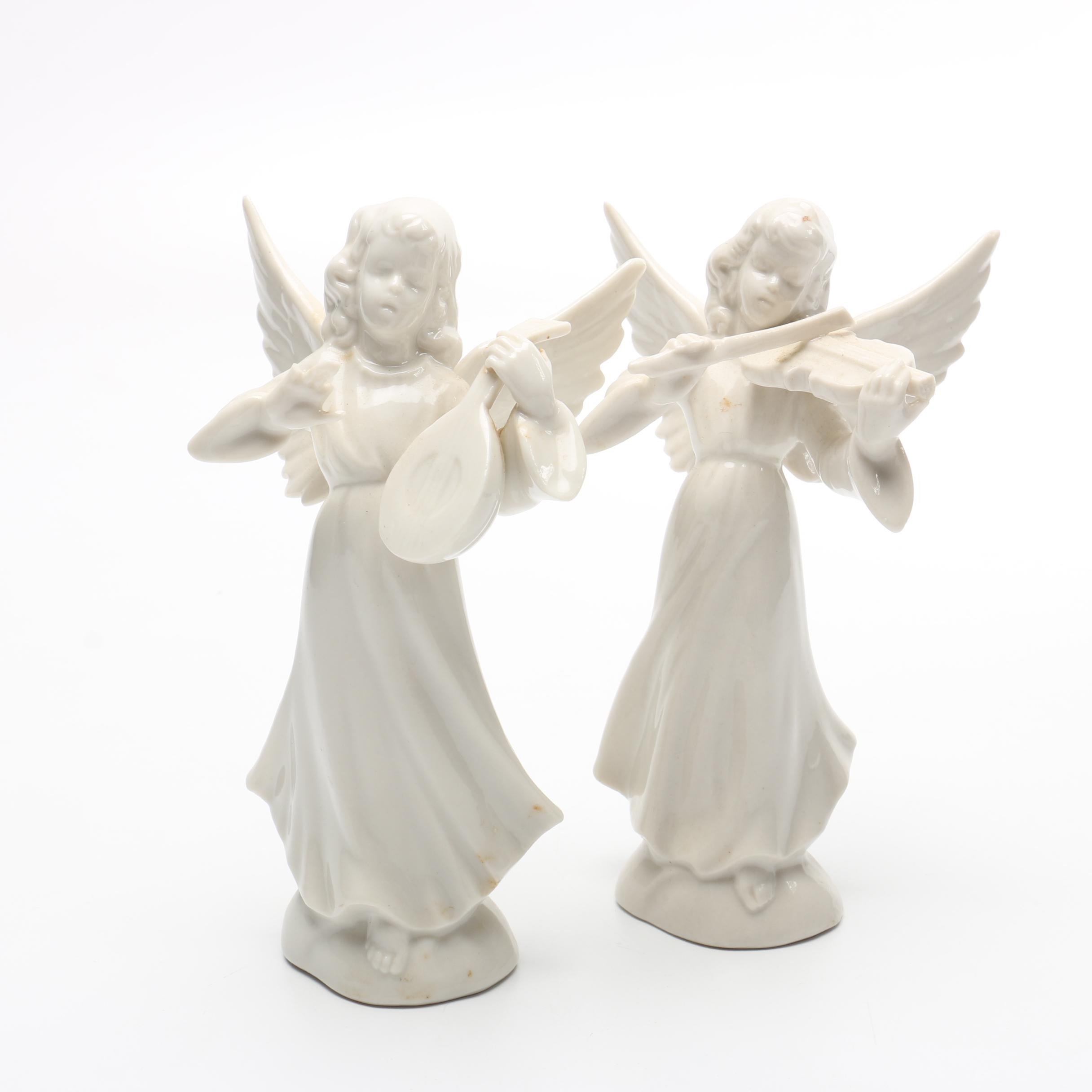 Two Porcelain Angels