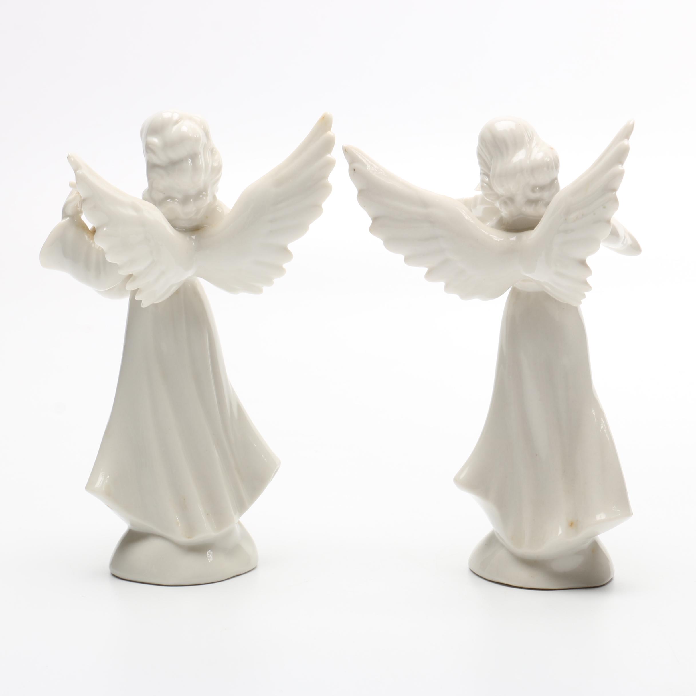 Two Porcelain Angels