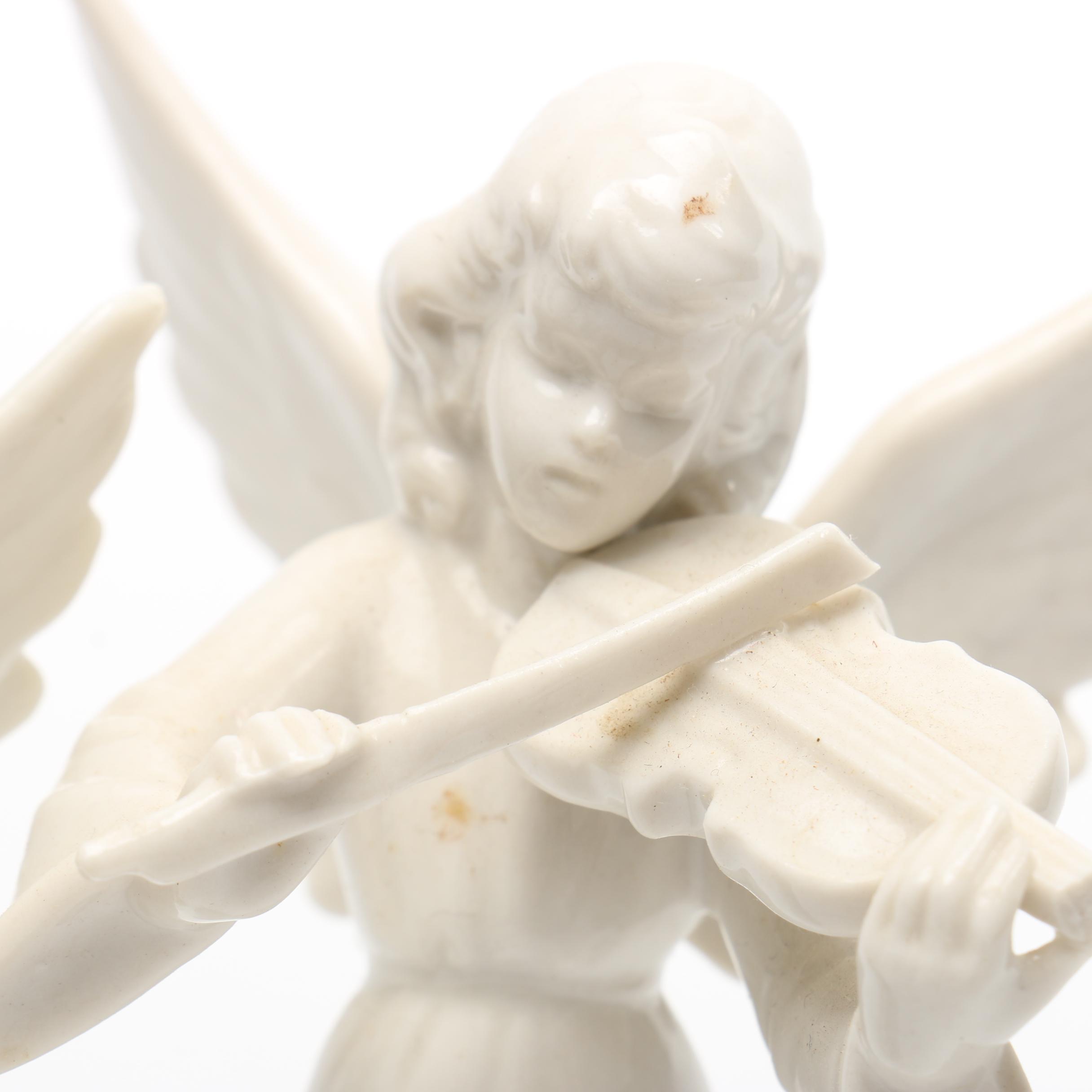 Two Porcelain Angels