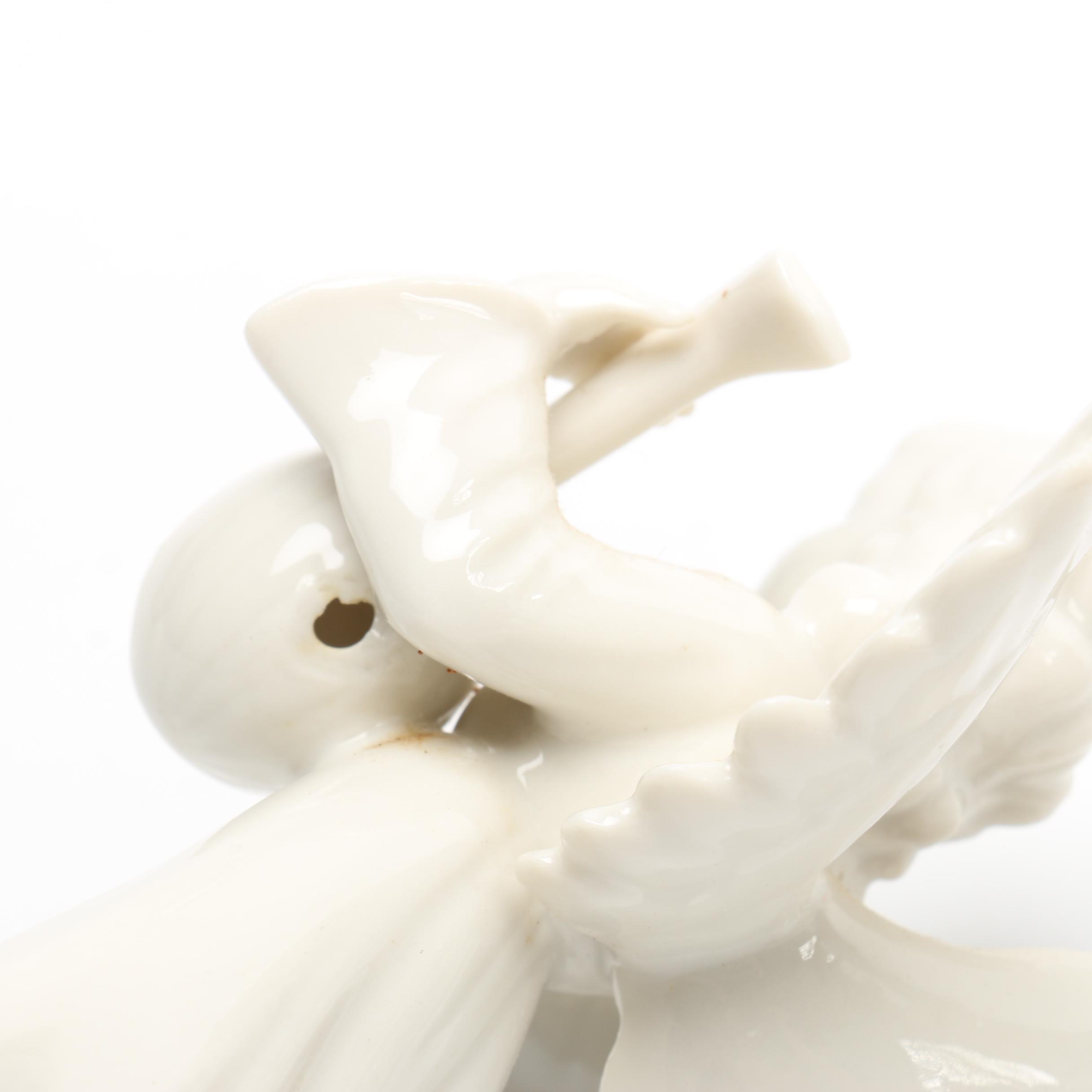 Two Porcelain Angels