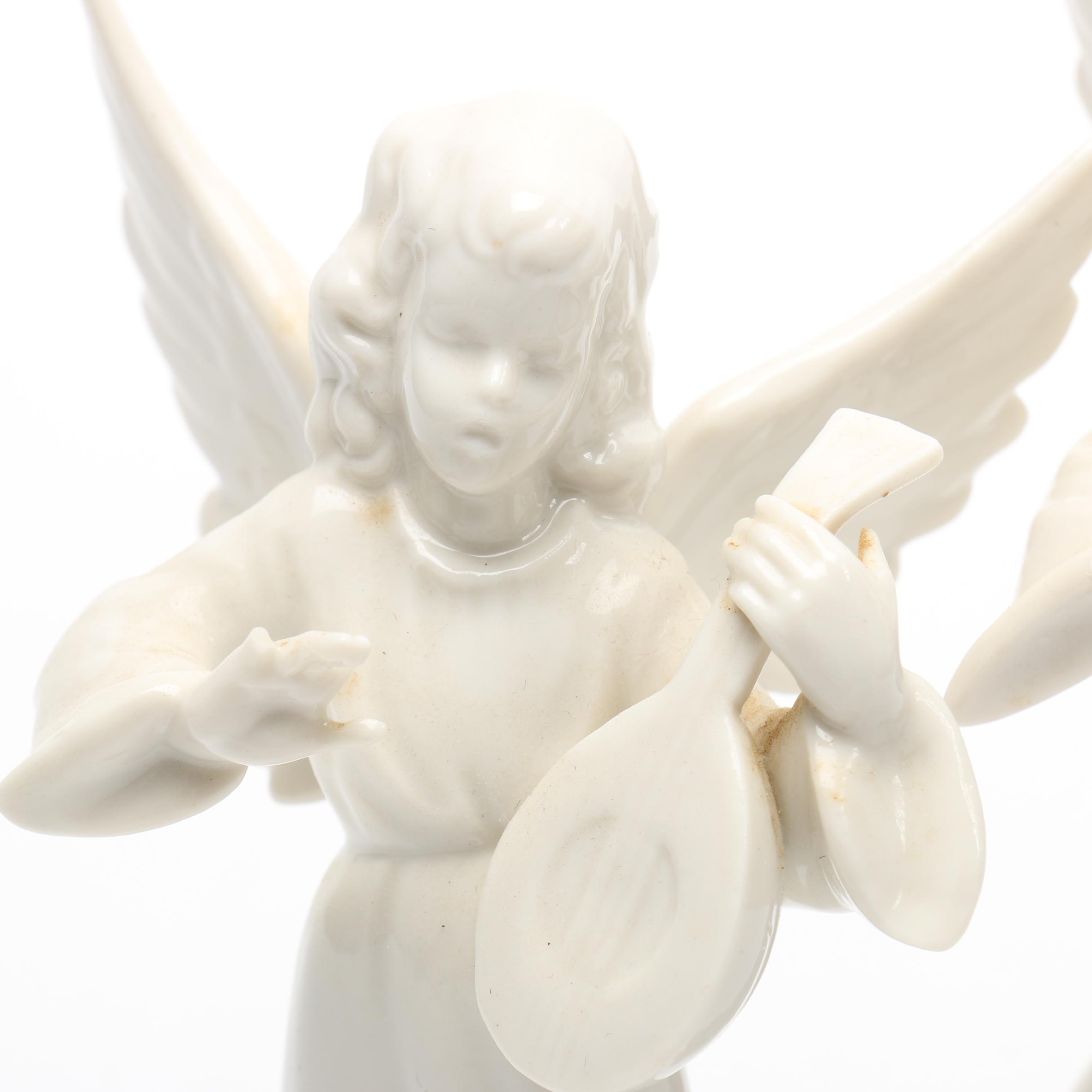 Two Porcelain Angels