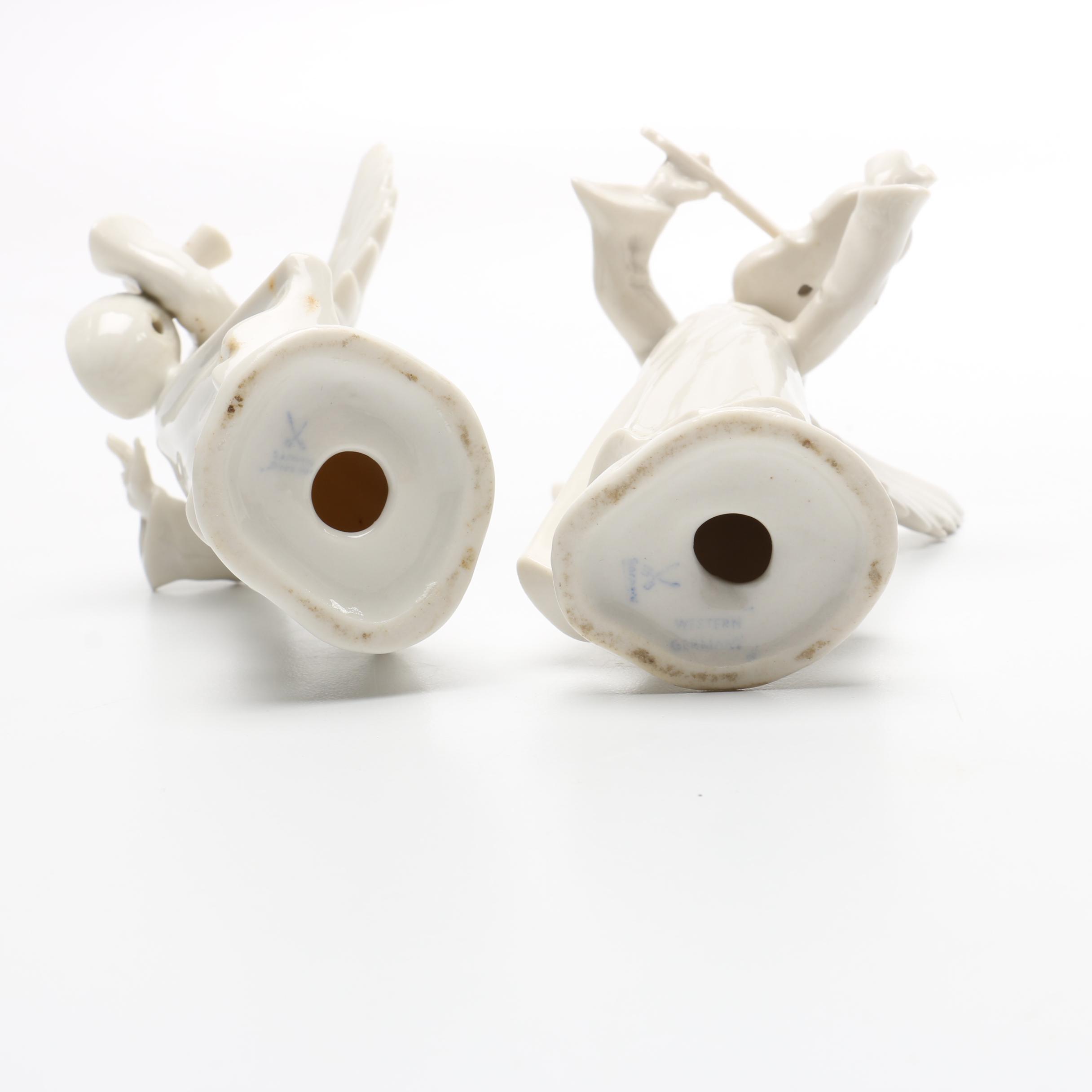 Two Porcelain Angels