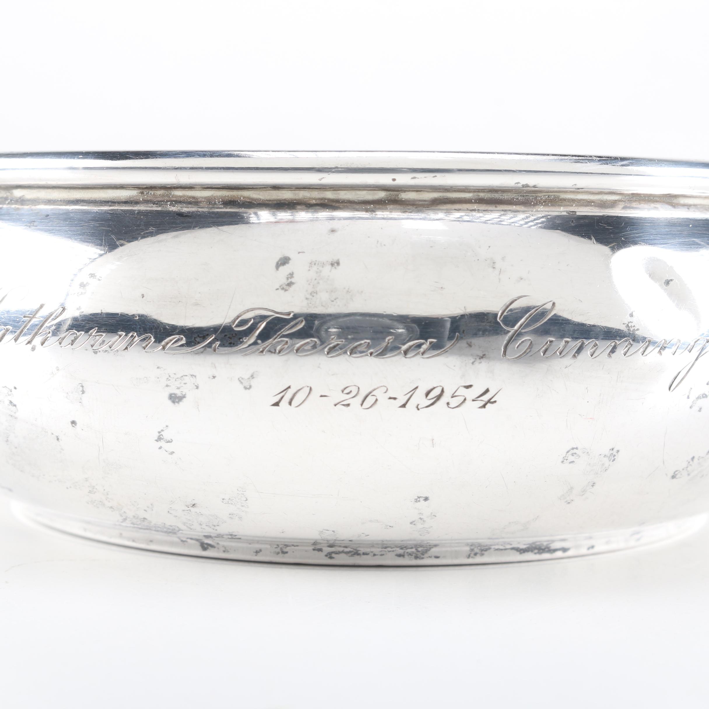 Wallace Silversmiths Sterling Silver Porringer
