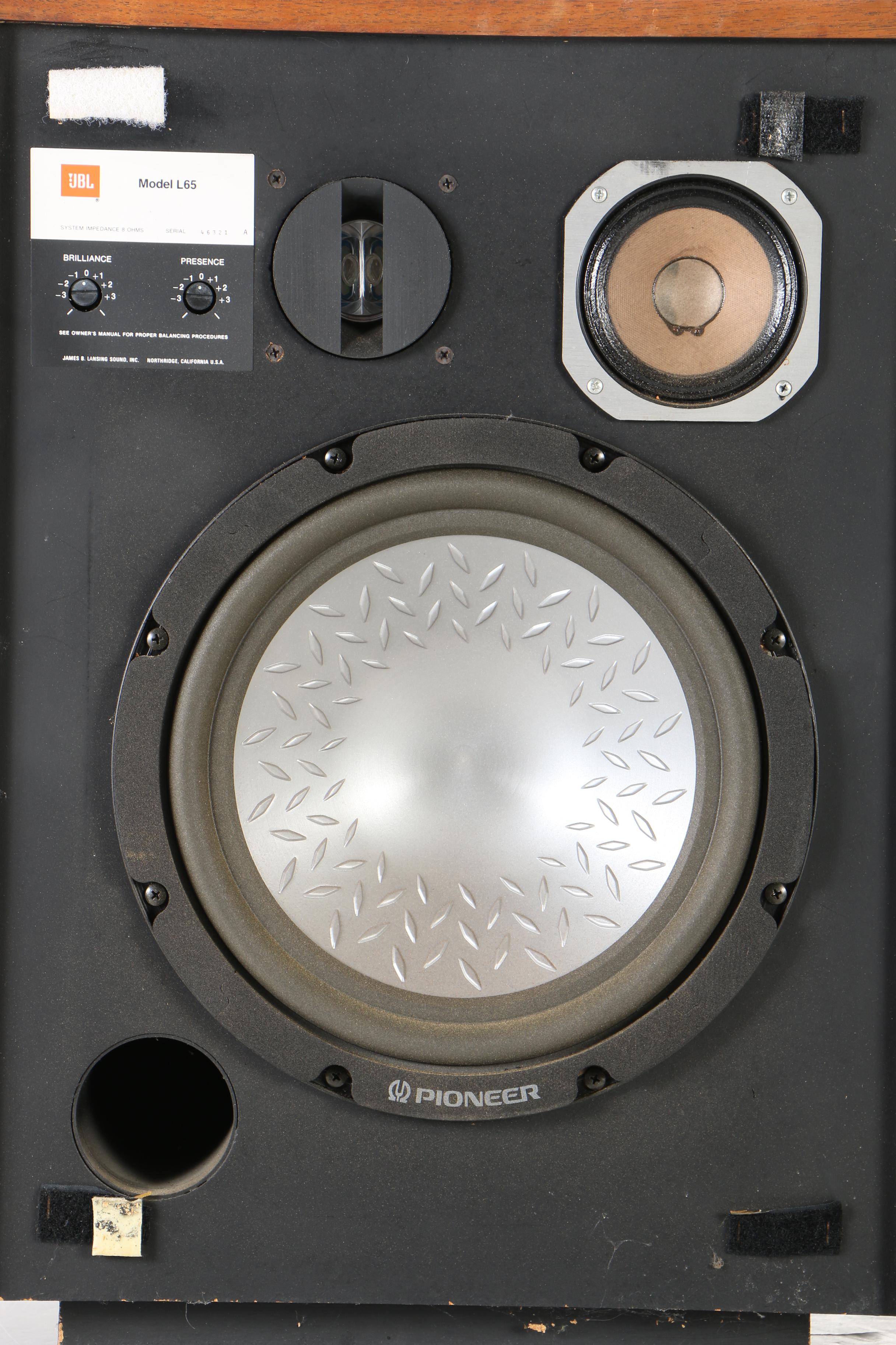 1970s Jubal L65 Pioneer Speakers
