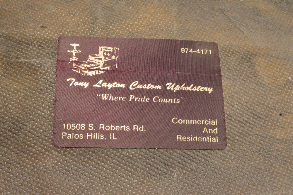 Vintage Rattan Upholstered Accent Arm Chairs