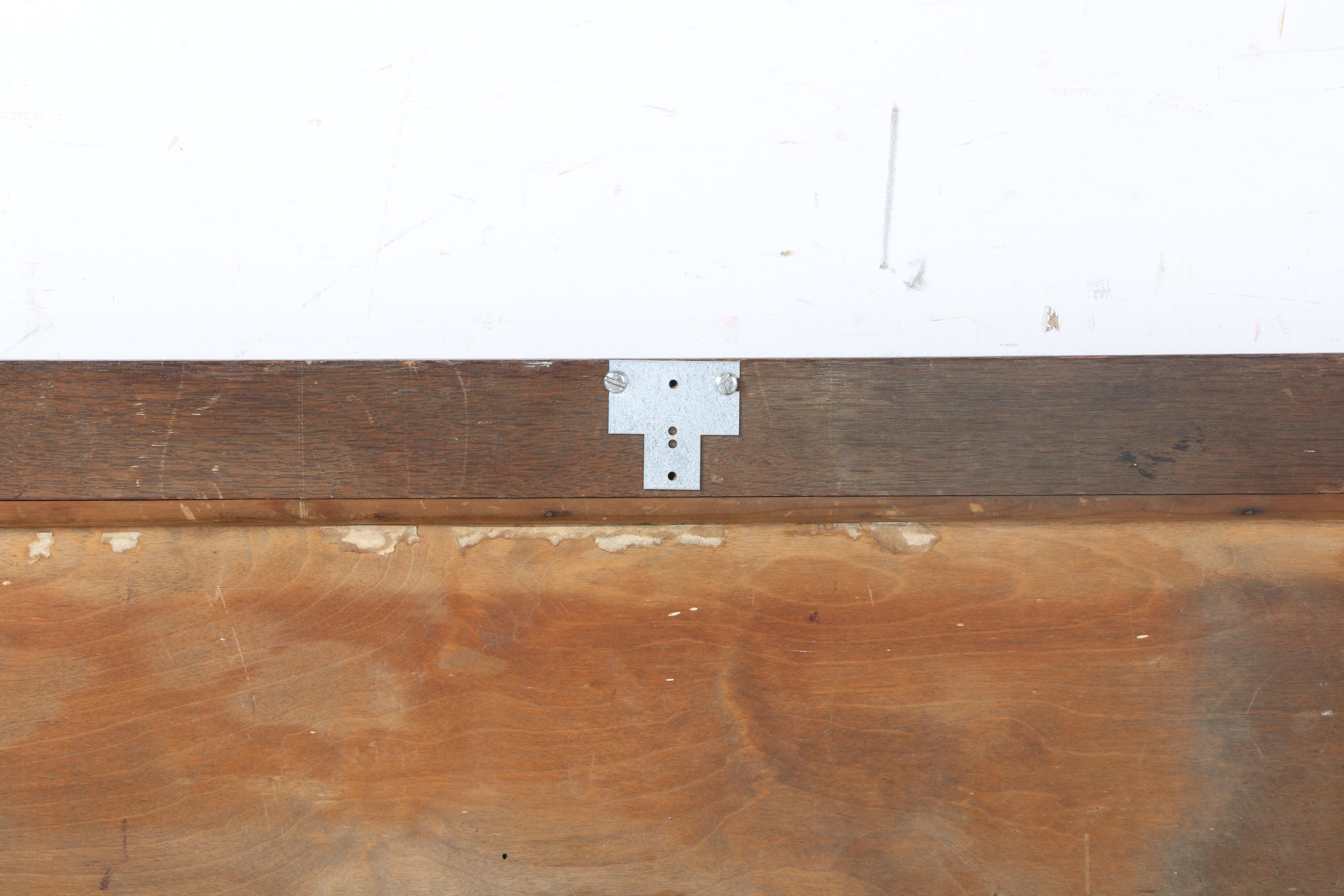 Watercolor Painting on Board of Mid 19th-Century Train Scene