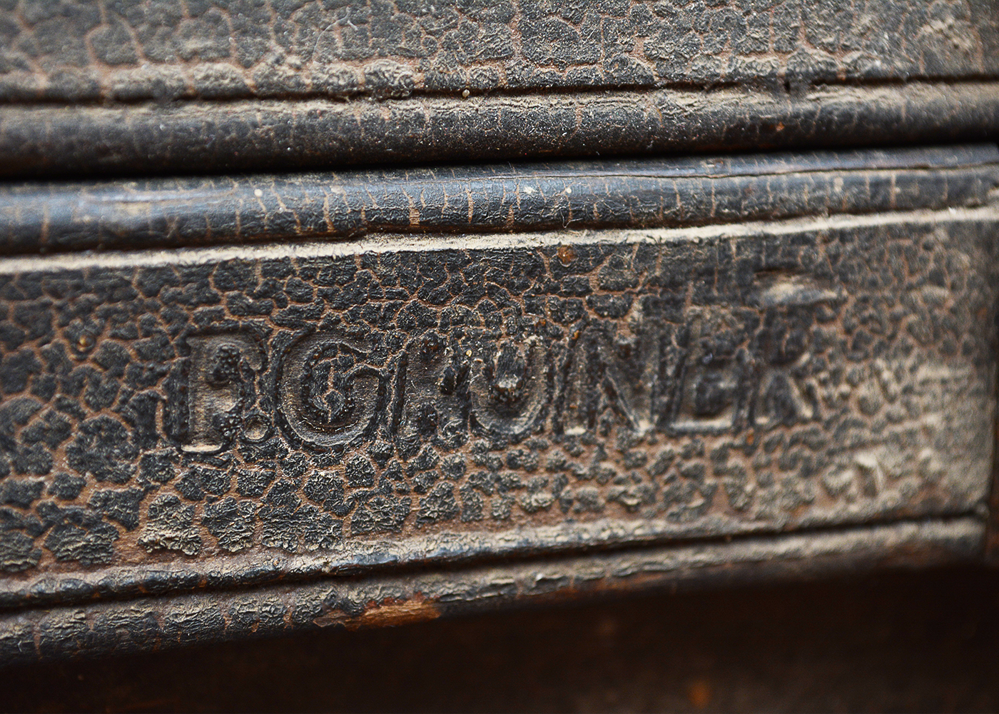 Antique Flat Top Trunk