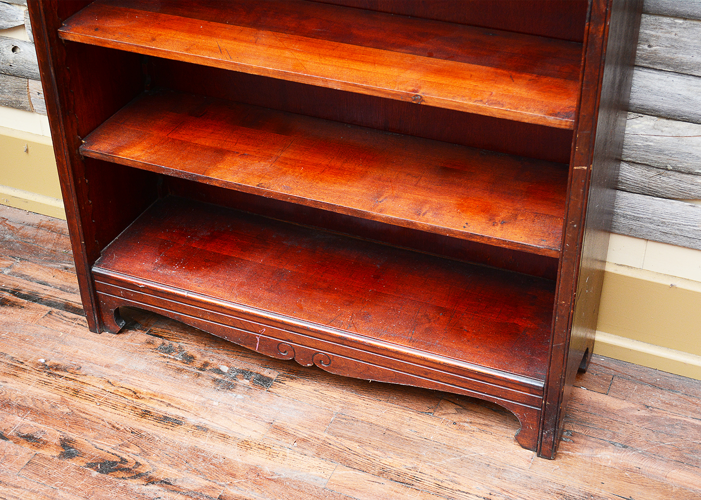 Turn-of-the-Century Mahogany Bookcase Cabinet from J. H. Little & Co.