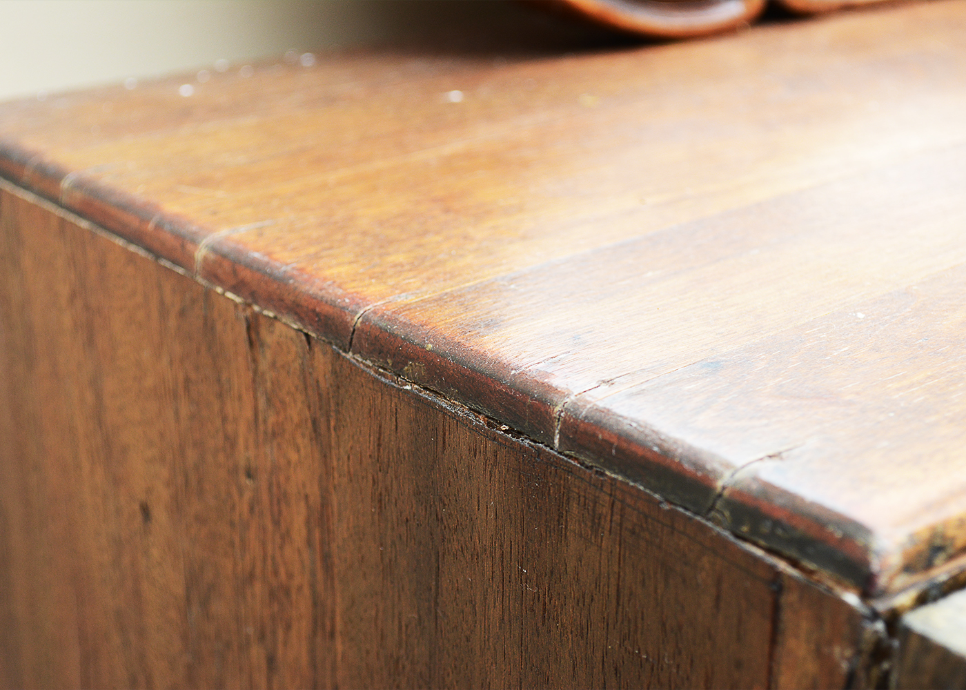 Vintage Bookcase With Lion Head Accents