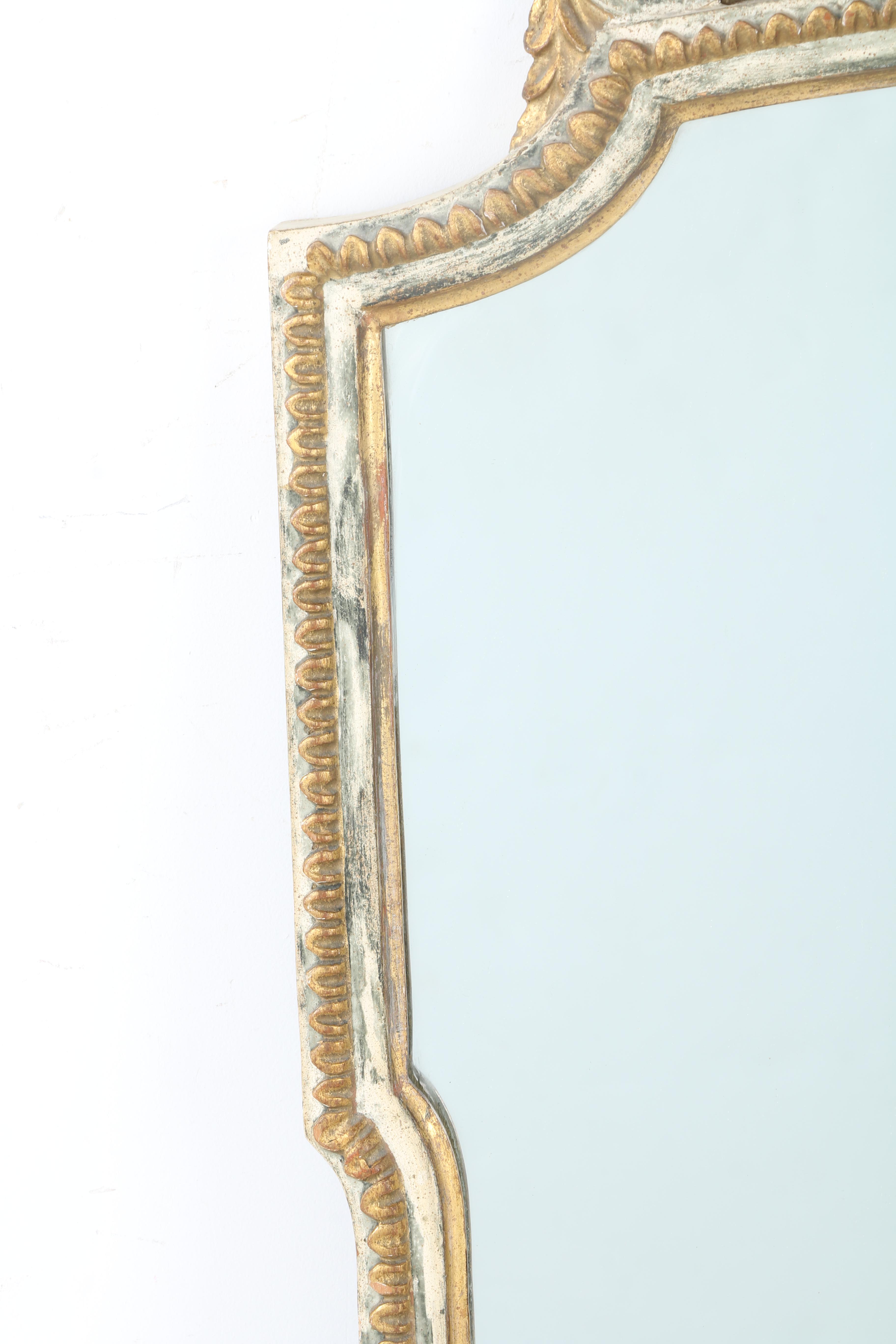 Ornate Gold Tone Mirror
