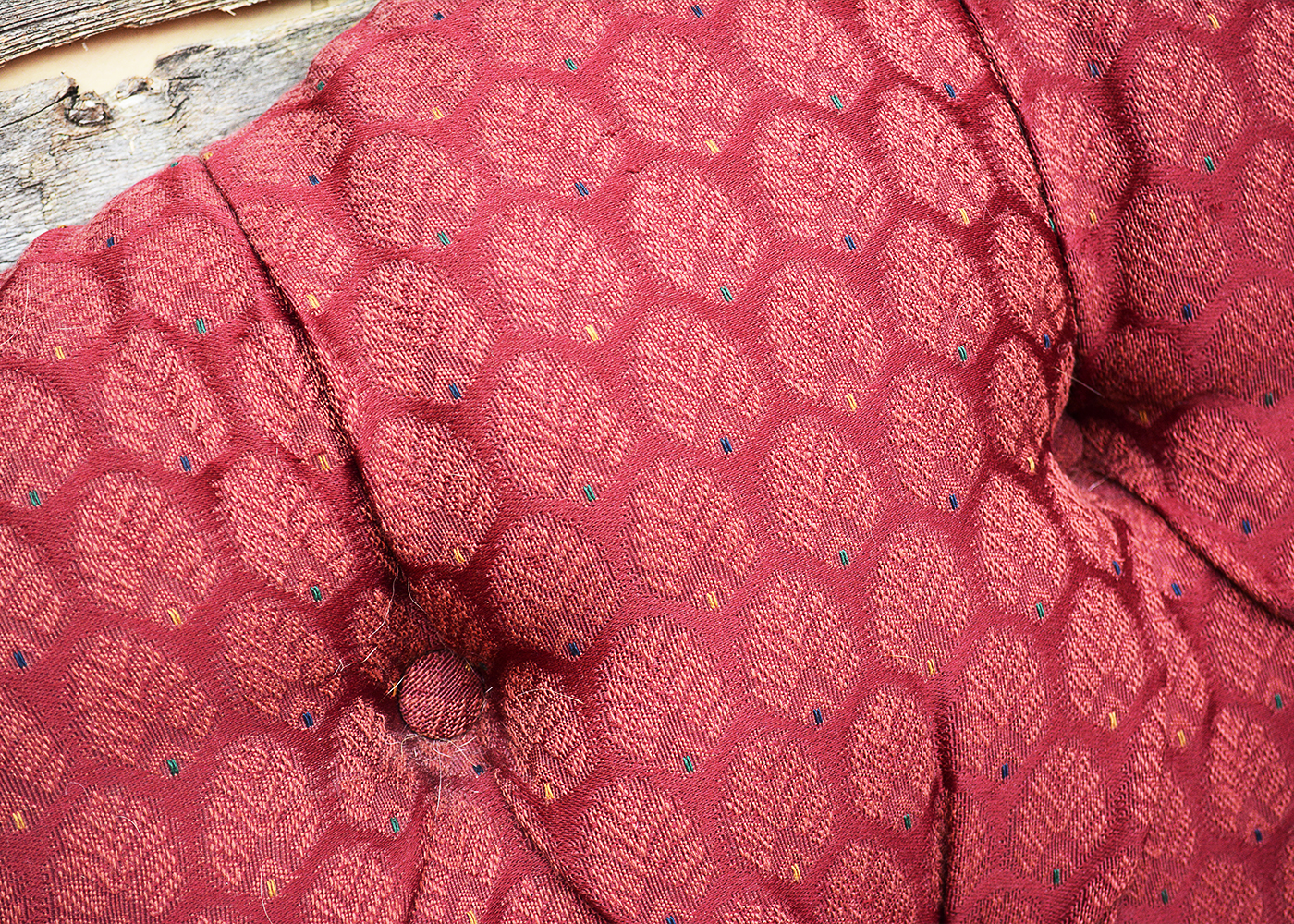 Antique Upholstered Settee