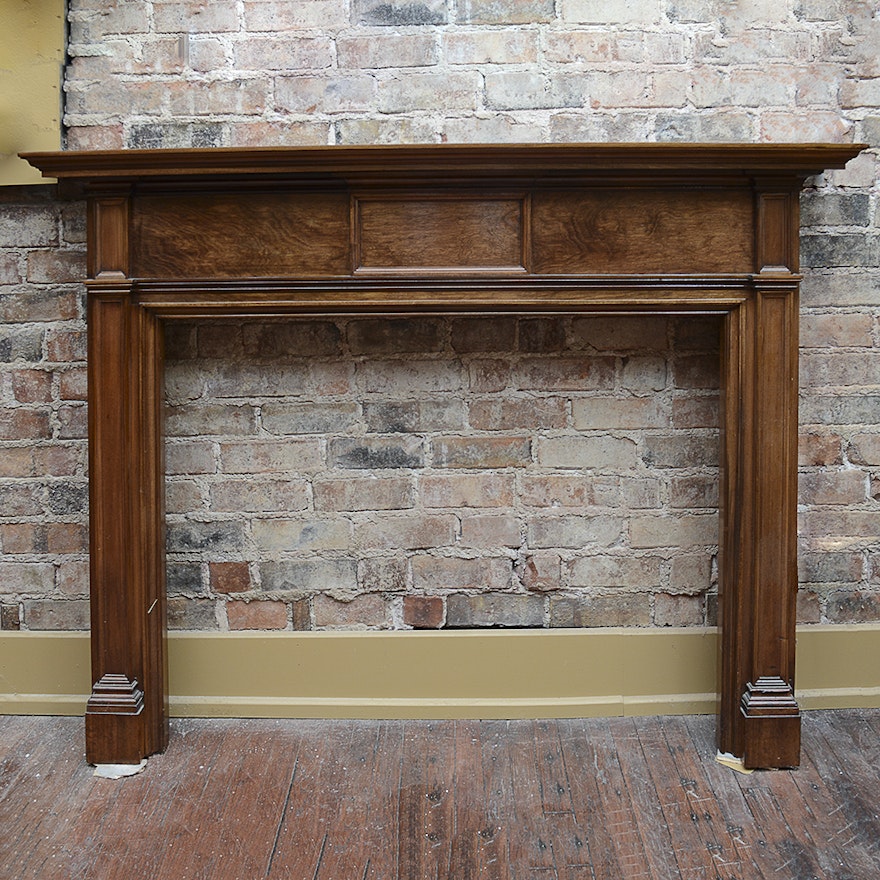 Solid Cherry Fireplace Mantel