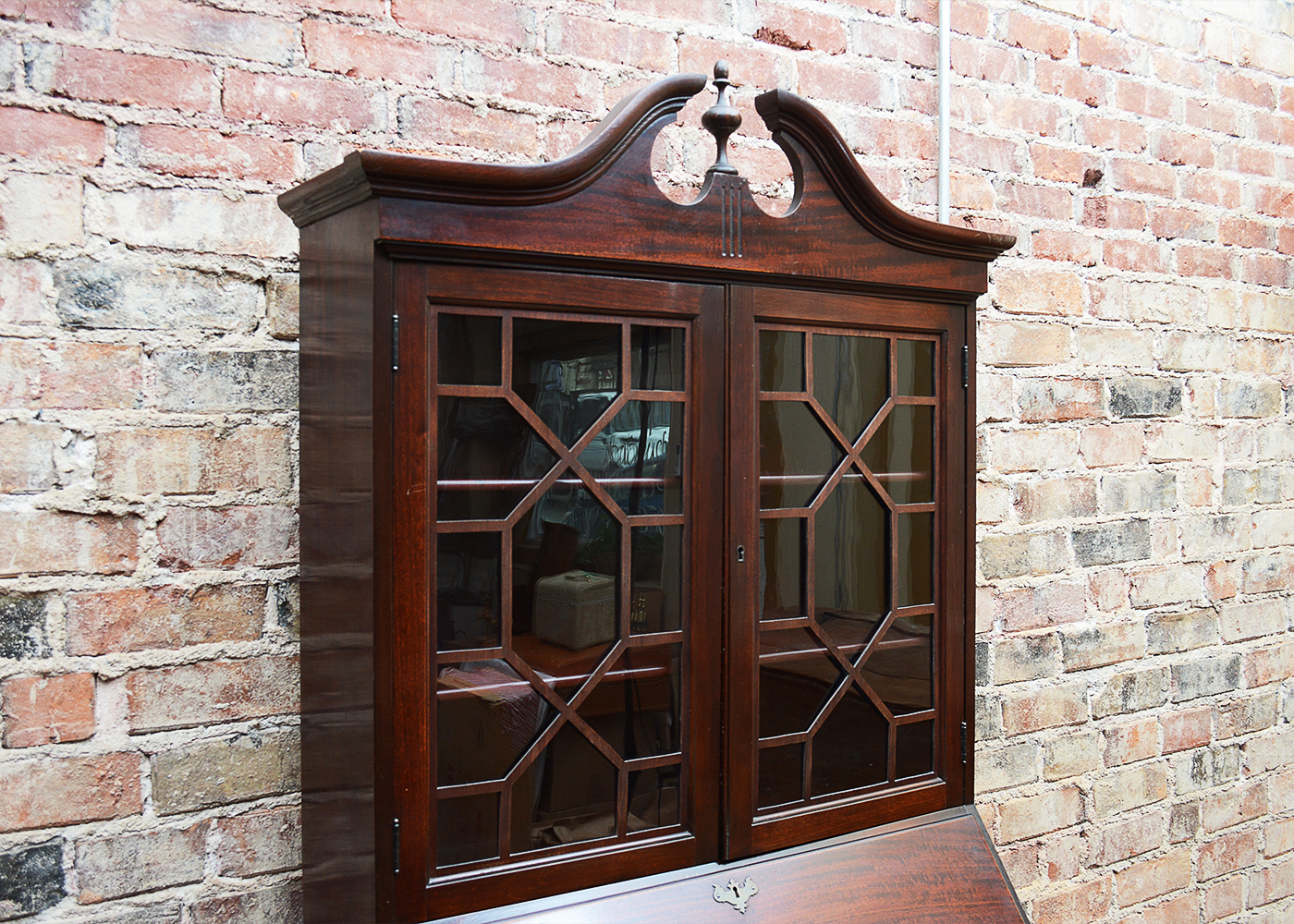 Vintage Maddox Colonial Revival-Style Secretary Desk