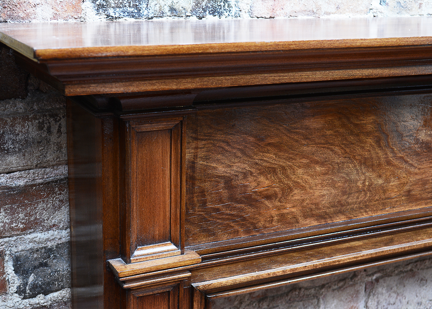 Solid Cherry Fireplace Mantel
