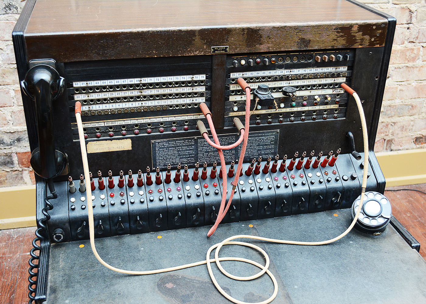 Bell System Western Electric Switchboard