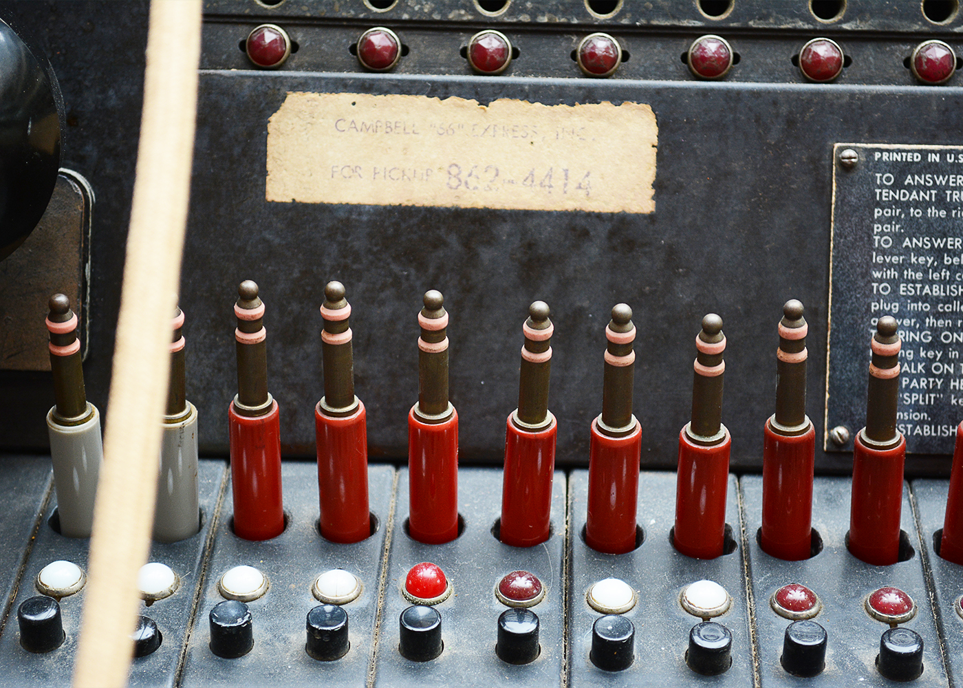 Bell System Western Electric Switchboard