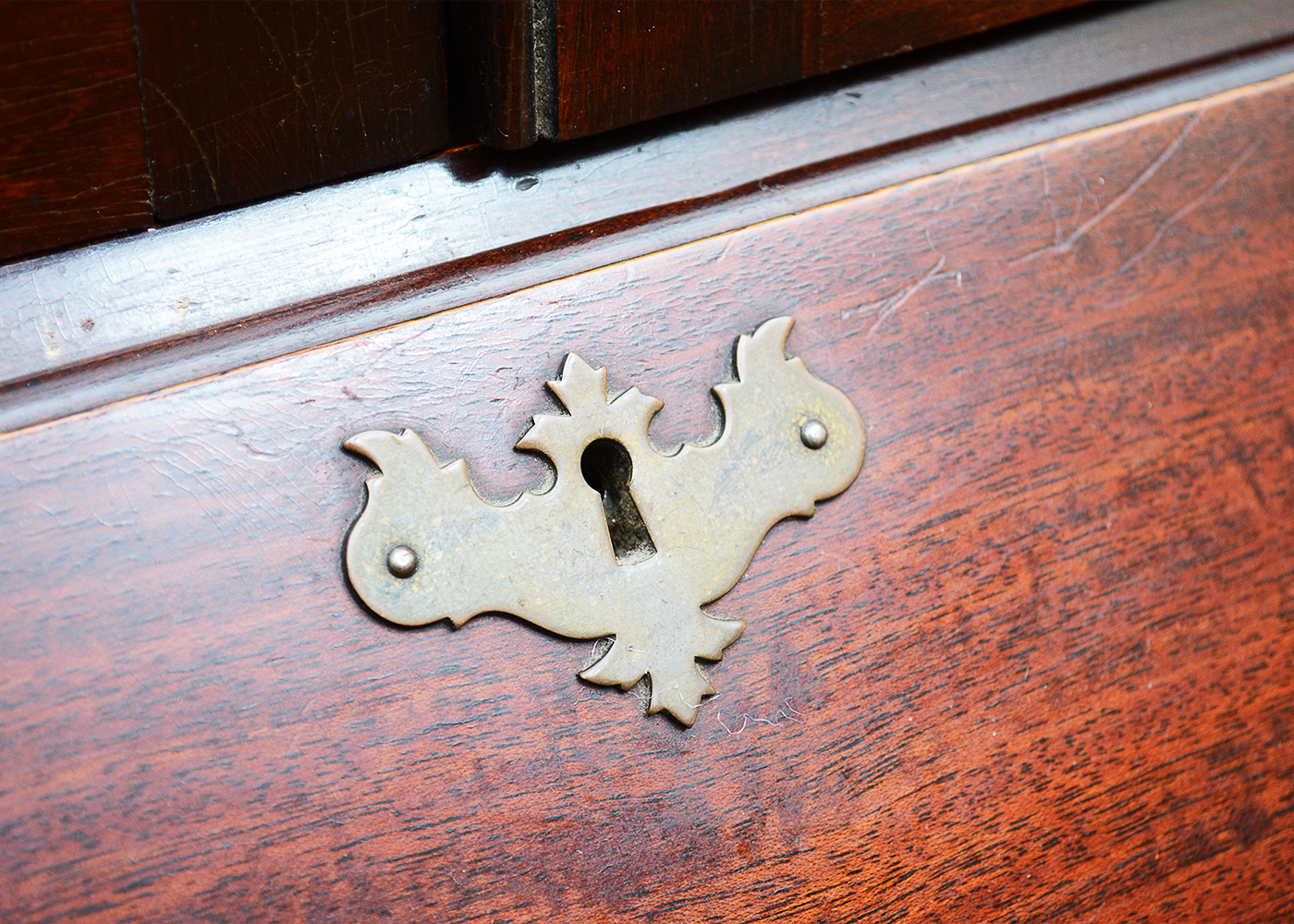 Vintage Maddox Colonial Revival-Style Secretary Desk