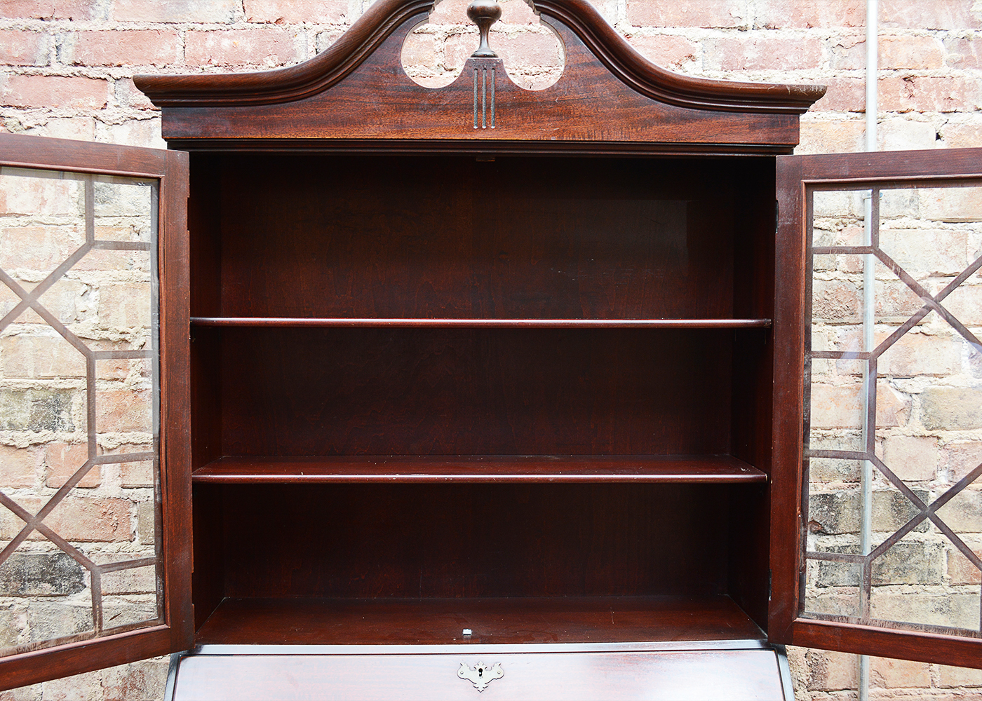 Vintage Maddox Colonial Revival-Style Secretary Desk