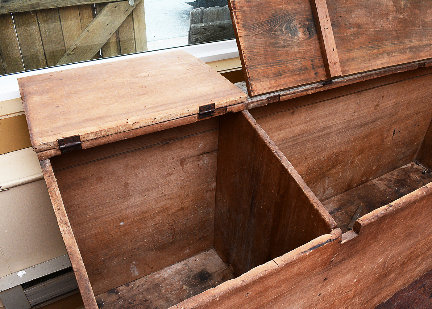 Antique Handmade Grain Bin