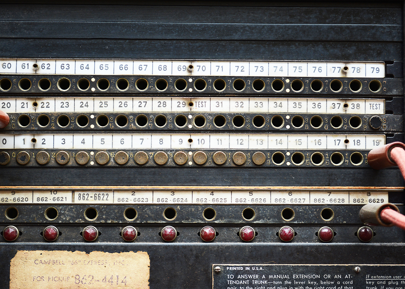 Bell System Western Electric Switchboard