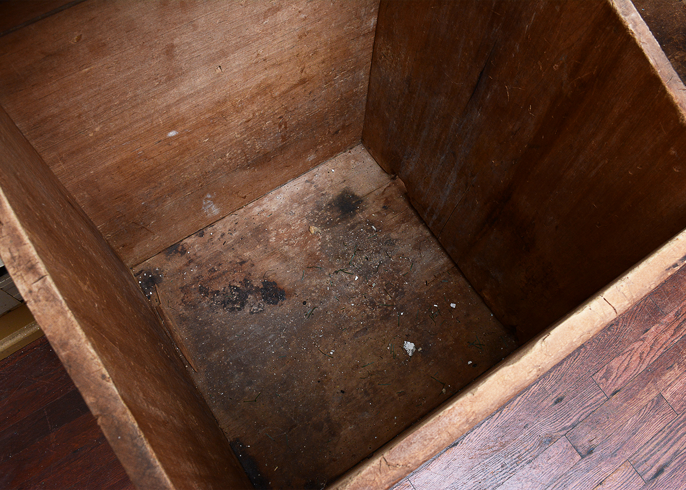 Antique Handmade Grain Bin