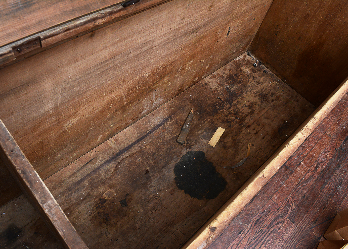 Antique Handmade Grain Bin